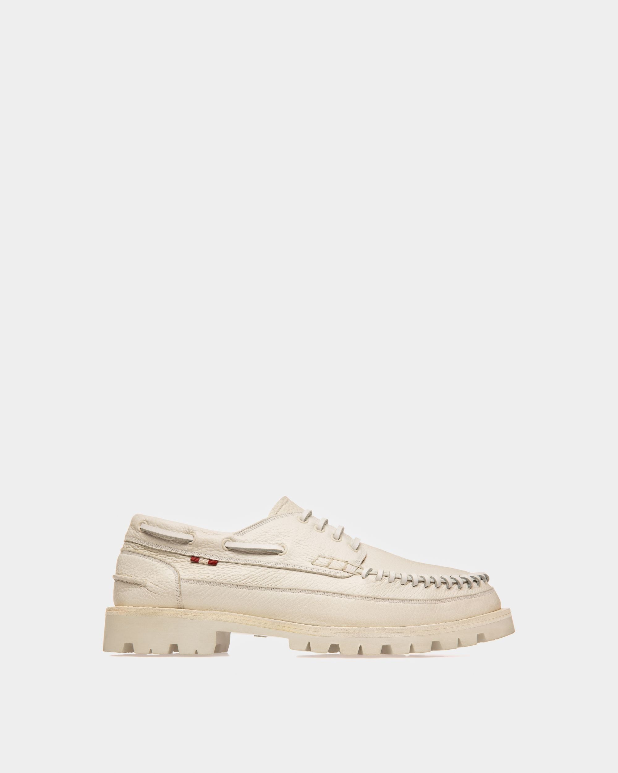 Trendal Mokassins Aus Weissem Leder - Herren - Bally - 01