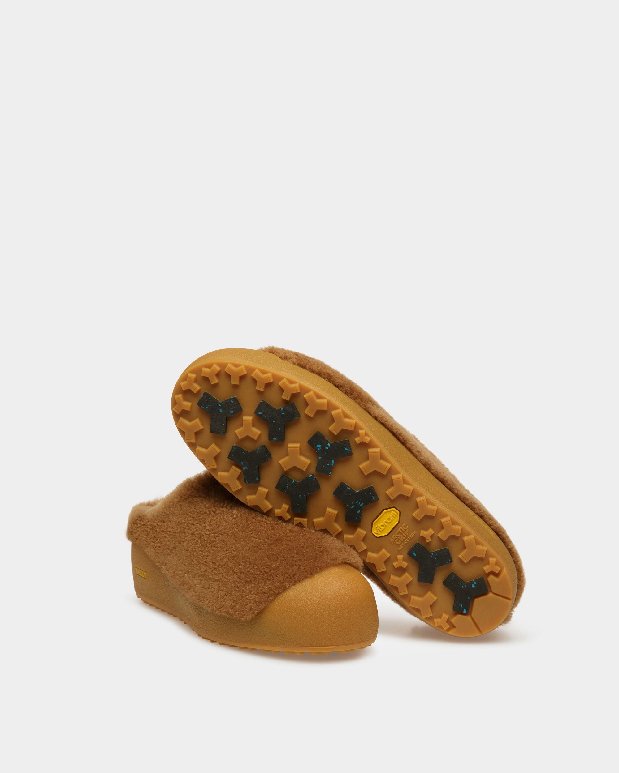 Crans Lederslipper In Camel - Herren - Bally - 05