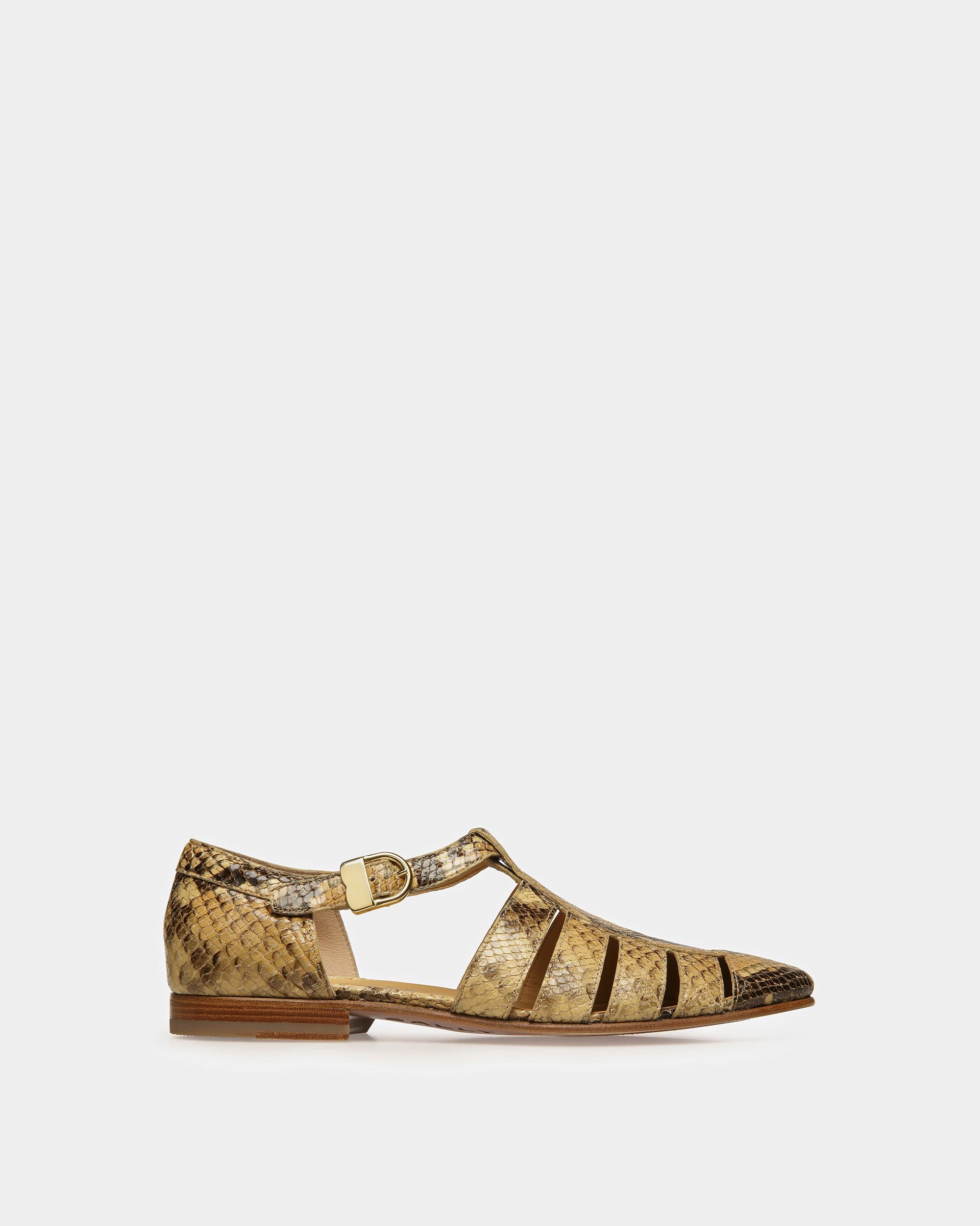 Salton Sandale Mit Python-Print - Herren - Bally - 01