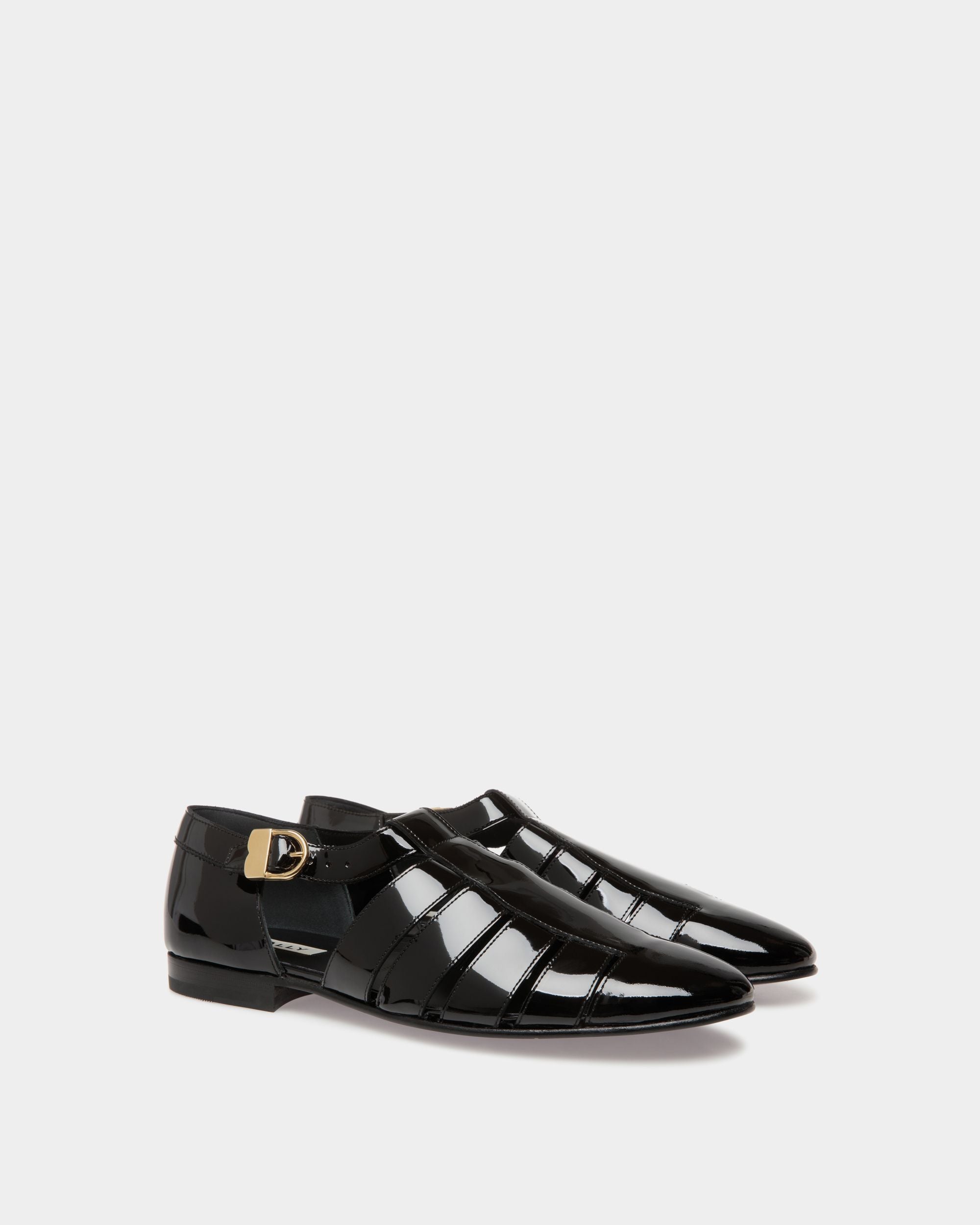 Salton Sandals In Black Leather - Herren - Bally - 02