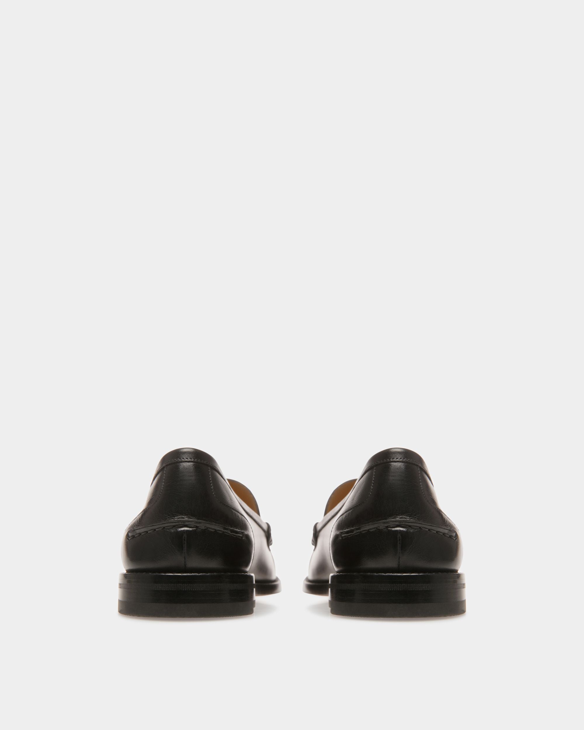 Rome Mokassin Aus Leder In Schwarz - Herren - Bally - 04