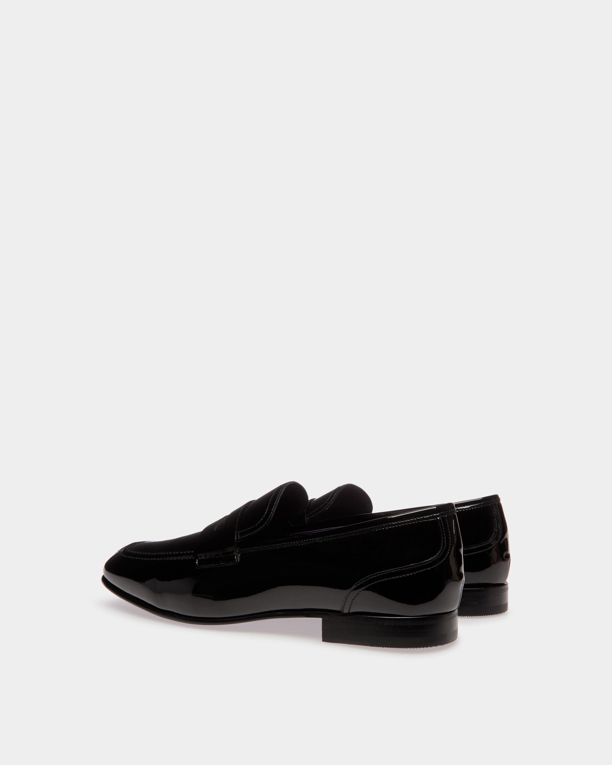 Suisse Loafer Aus Lackleder In Schwarz - Herren - Bally - 03