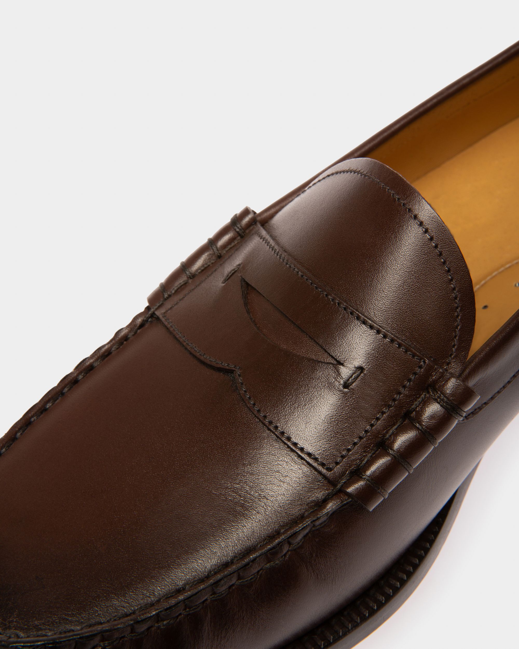 Coelo Mokassin Aus Braunem Leder - Herren - Bally - 05