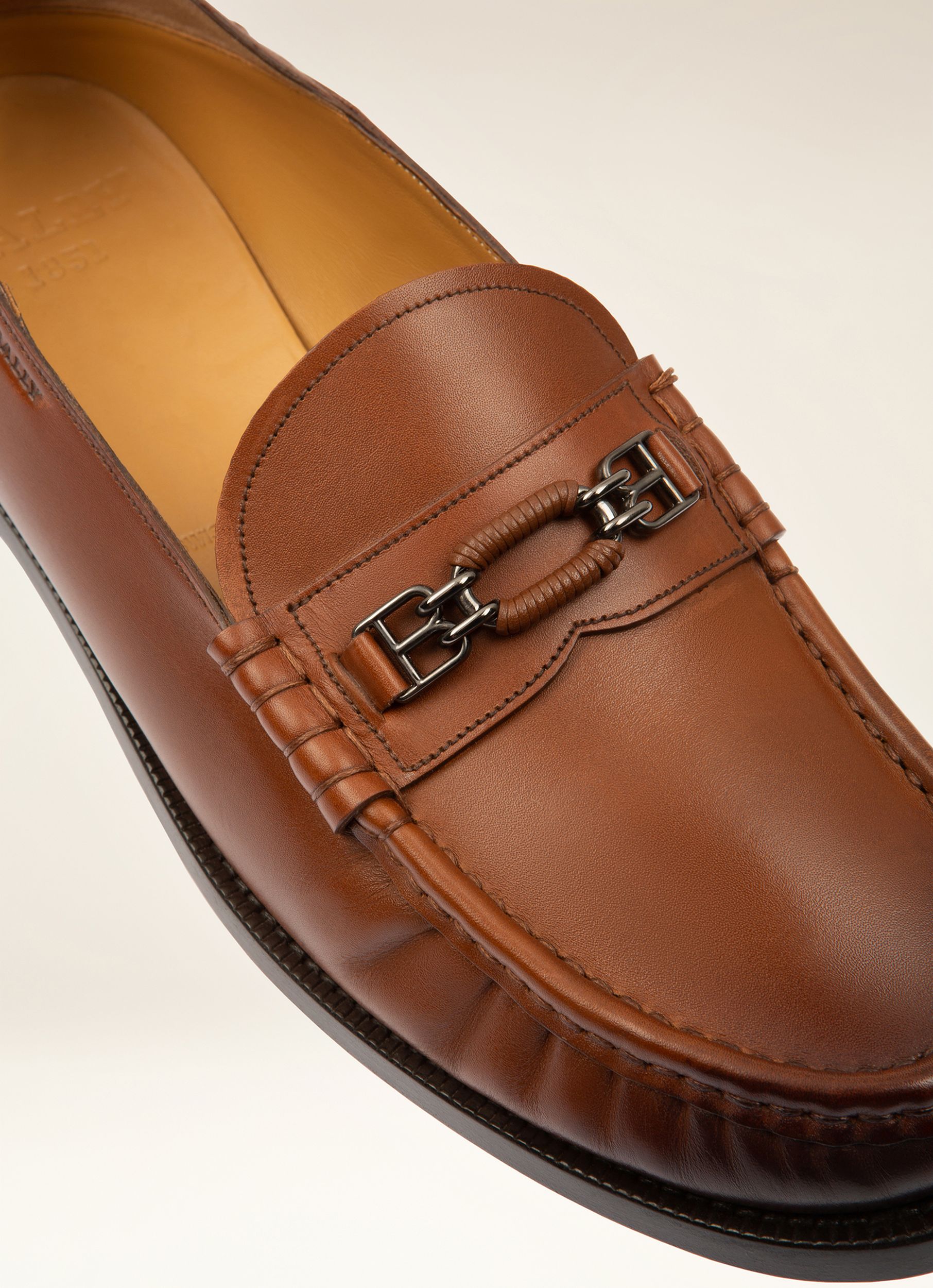 Coriano Mokassins Aus Braunem Leder - Herren - Bally - 02