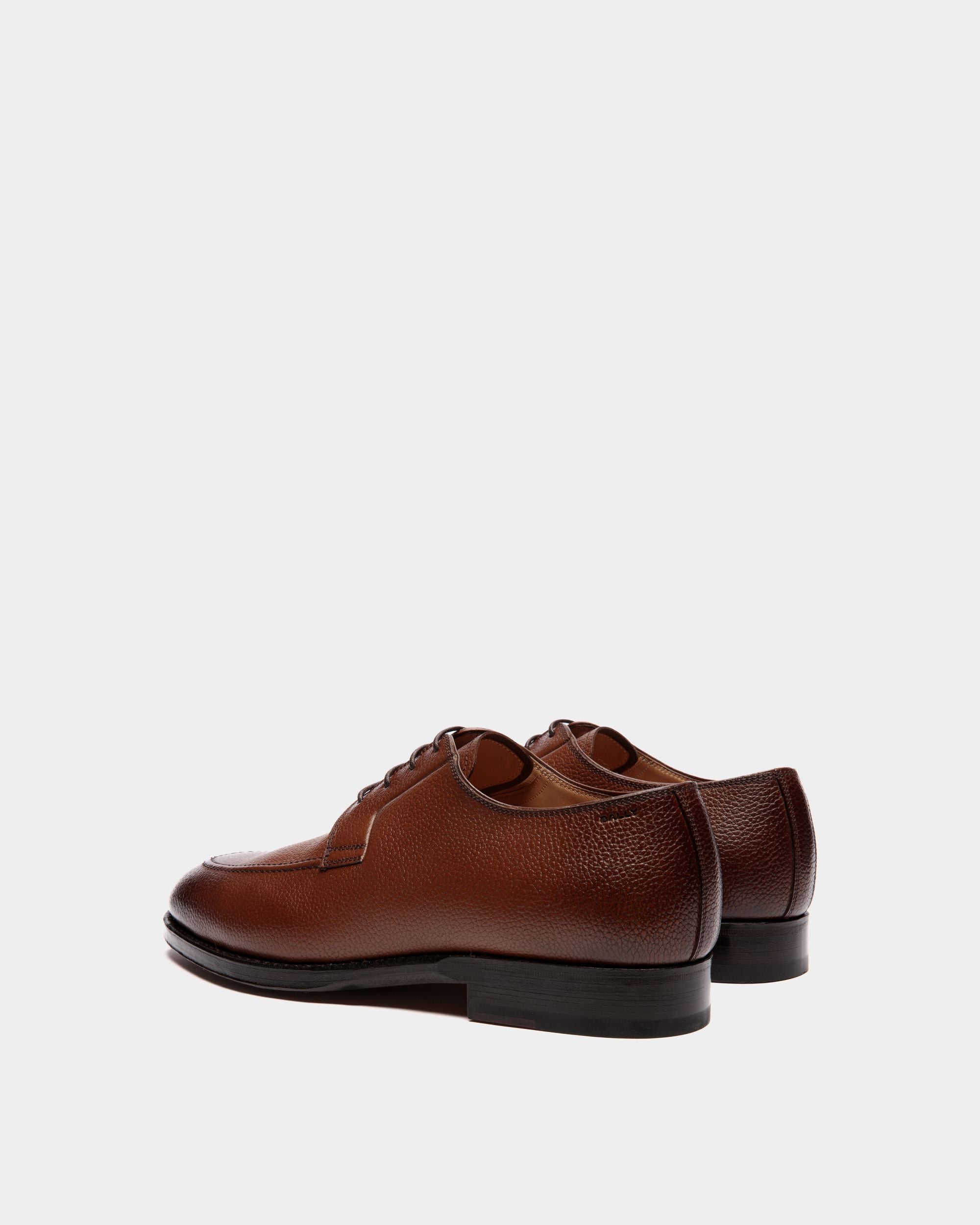 Scribe Oxford-Schuhe Aus Genarbtem Leder In Braun - Herren - Bally - 03
