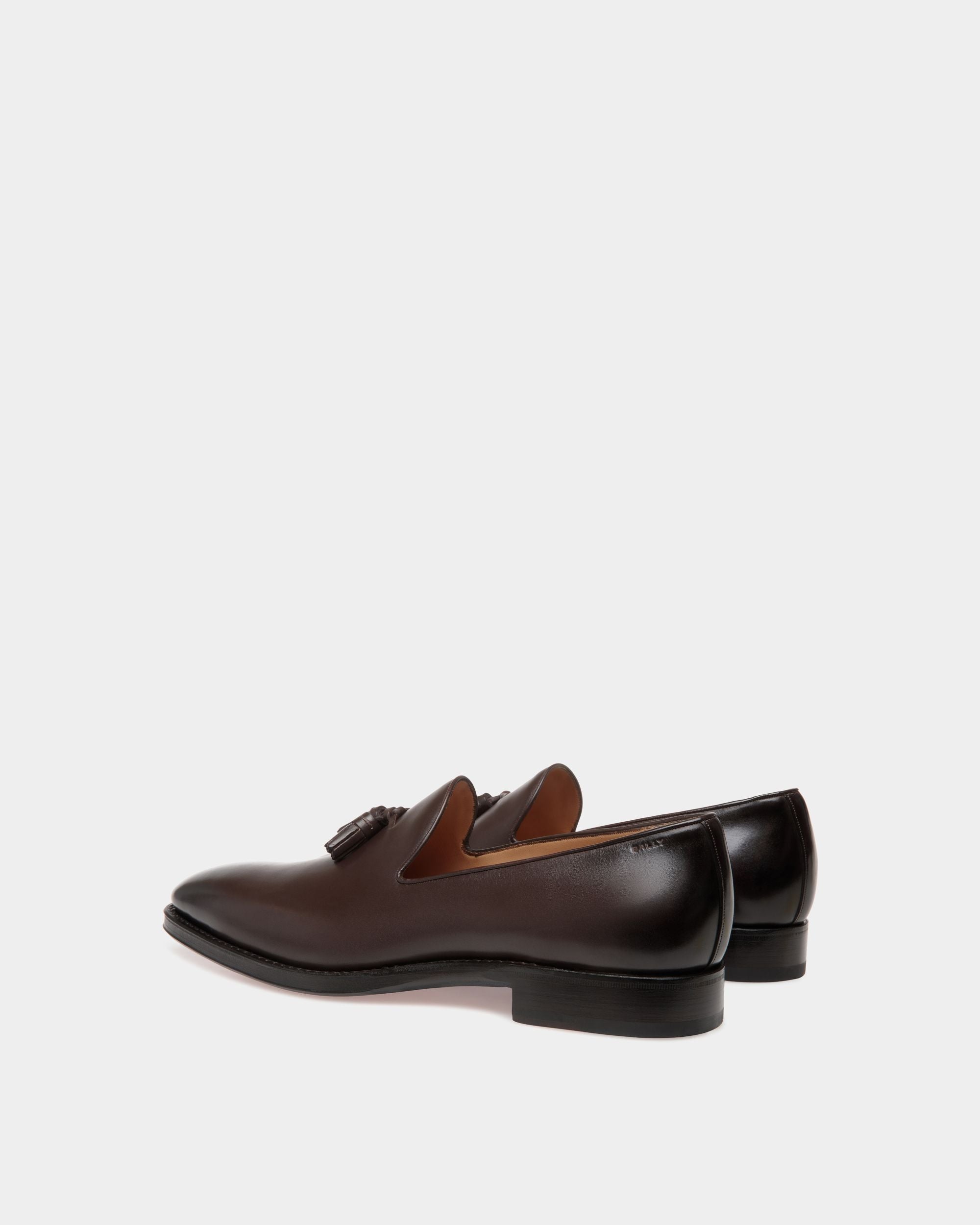 Scribe Loafer In Brown Leather - Herren - Bally - 03
