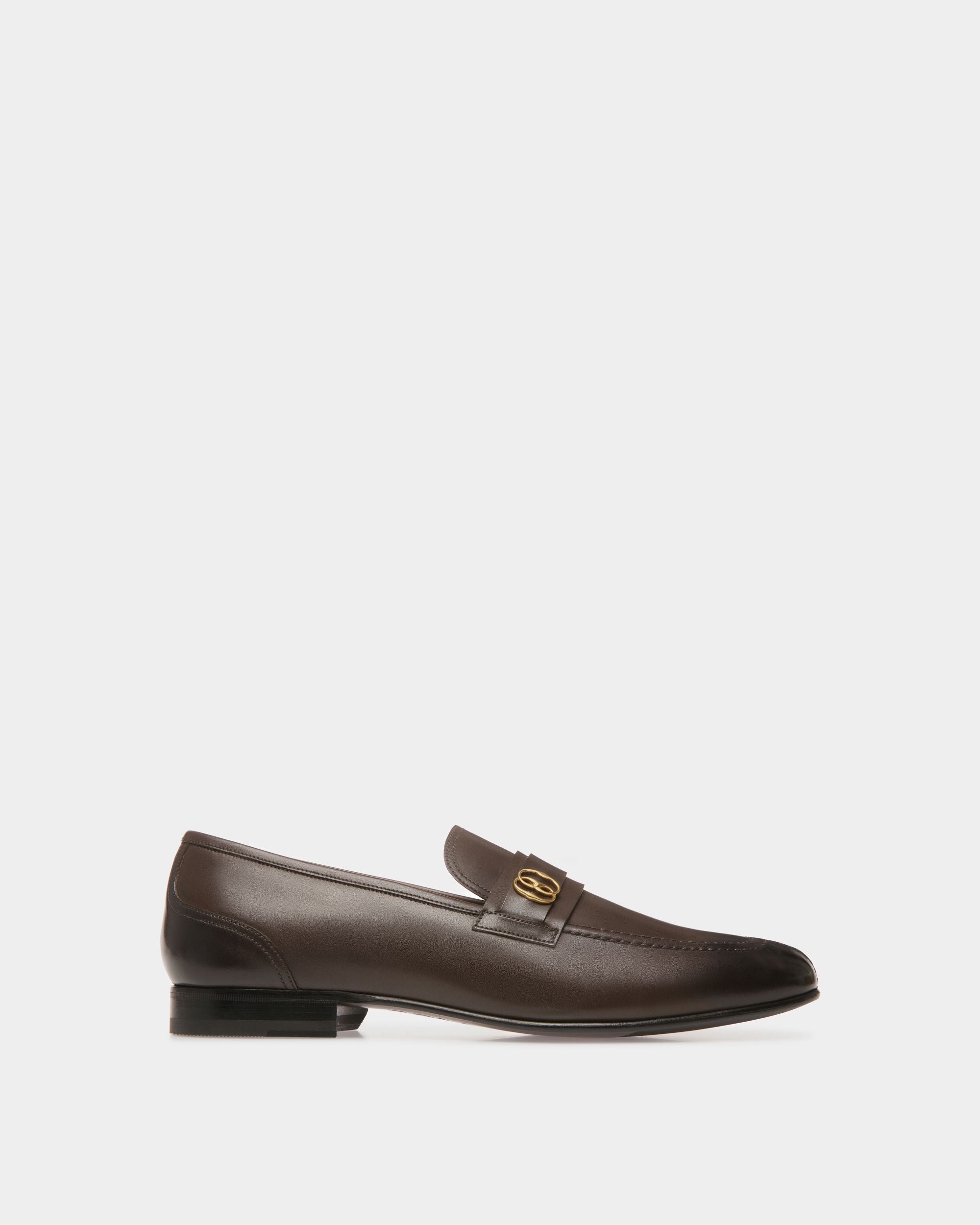 Suisse Loafer Aus Braunem Leder - Herren - Bally - 01