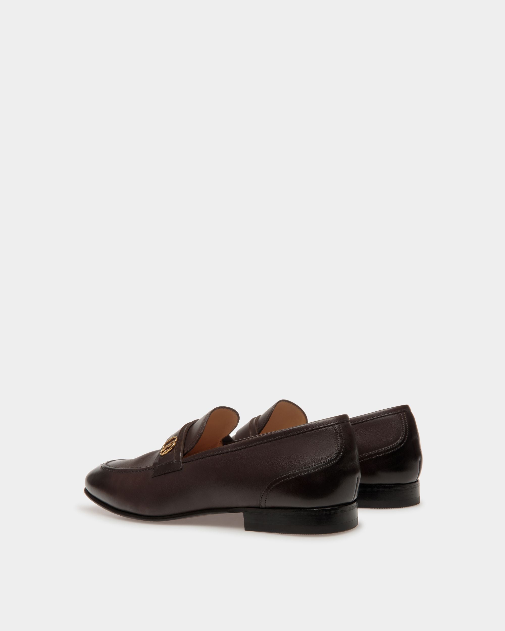 Suisse Loafer Aus Braunem Leder - Herren - Bally - 03