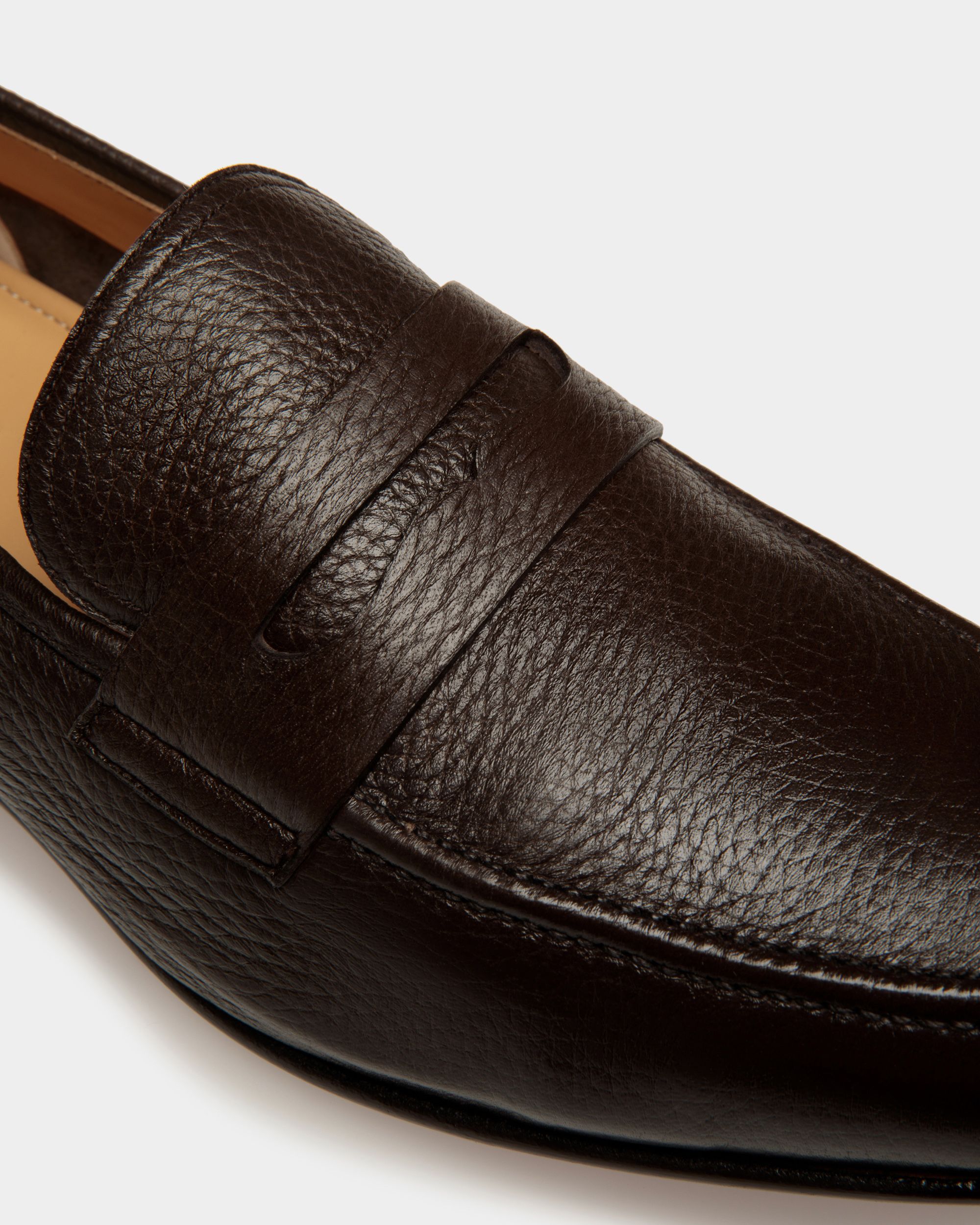 Suisse Loafer Aus Braunem Leder - Herren - Bally - 04