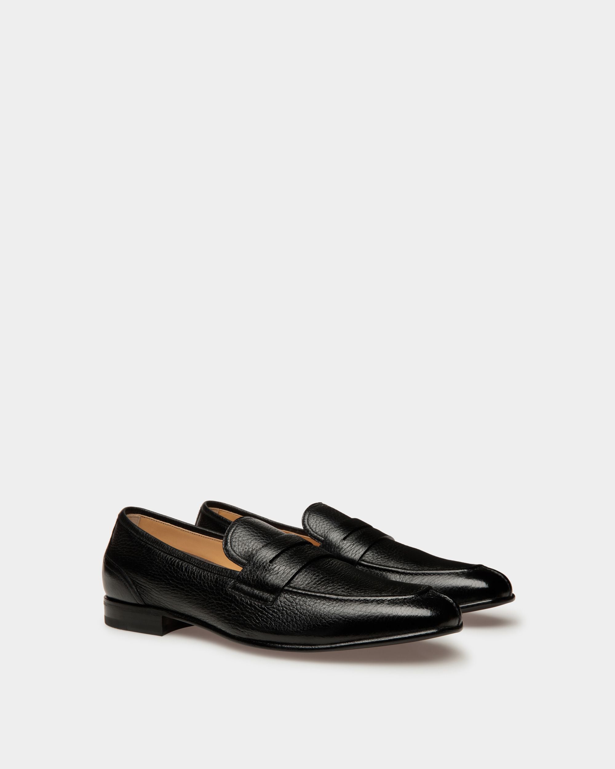 Suisse Loafer Aus Leder In Schwarz - Herren - Bally - 02
