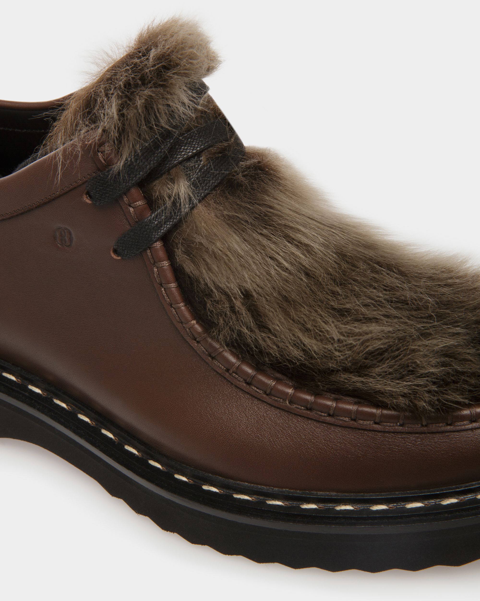 Neasden Derby-Schuh Aus Braunem Leder - Herren - Bally - 05