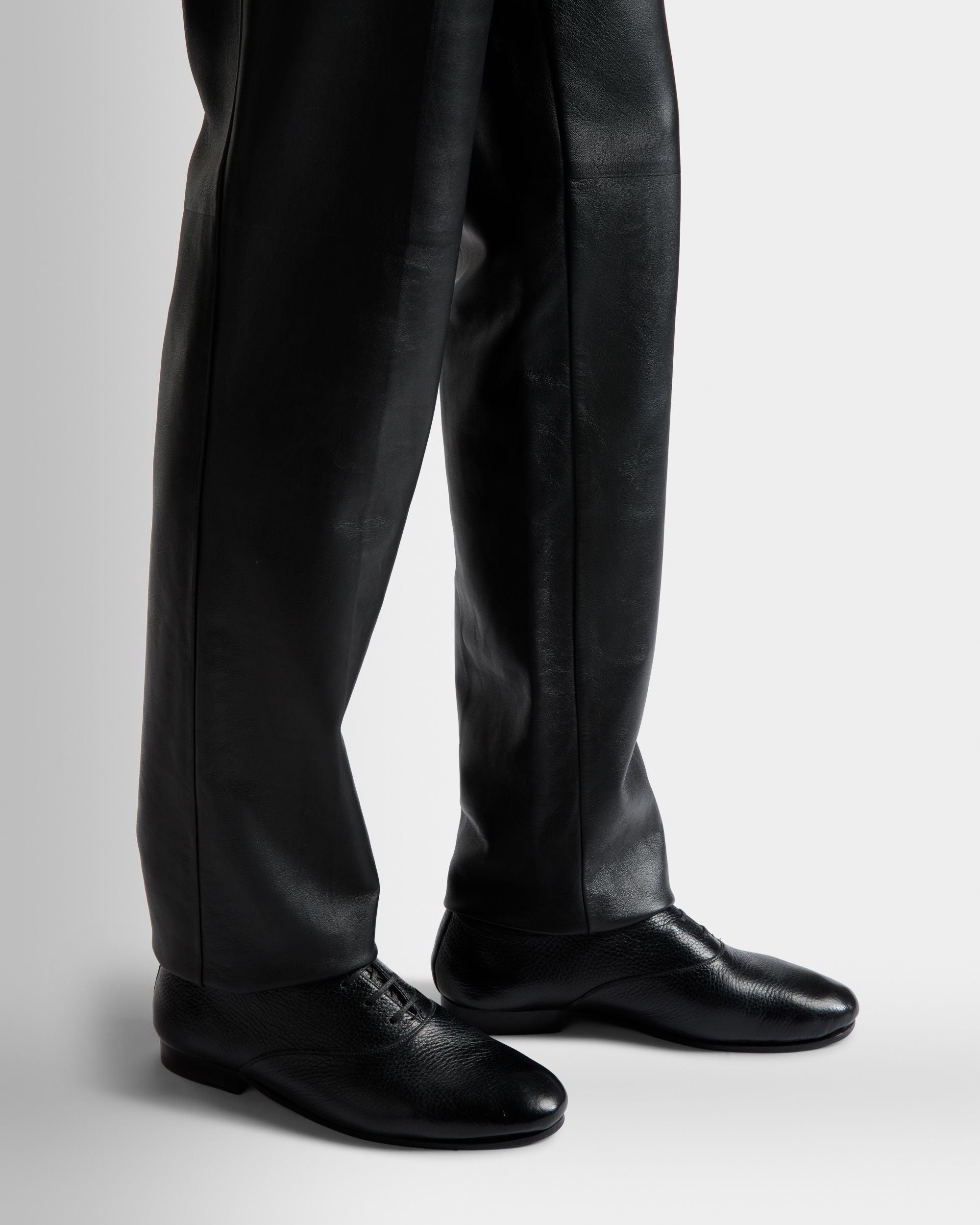 Pinte Oxford-Schuh Aus Leder In Schwarz - Herren - Bally - 02