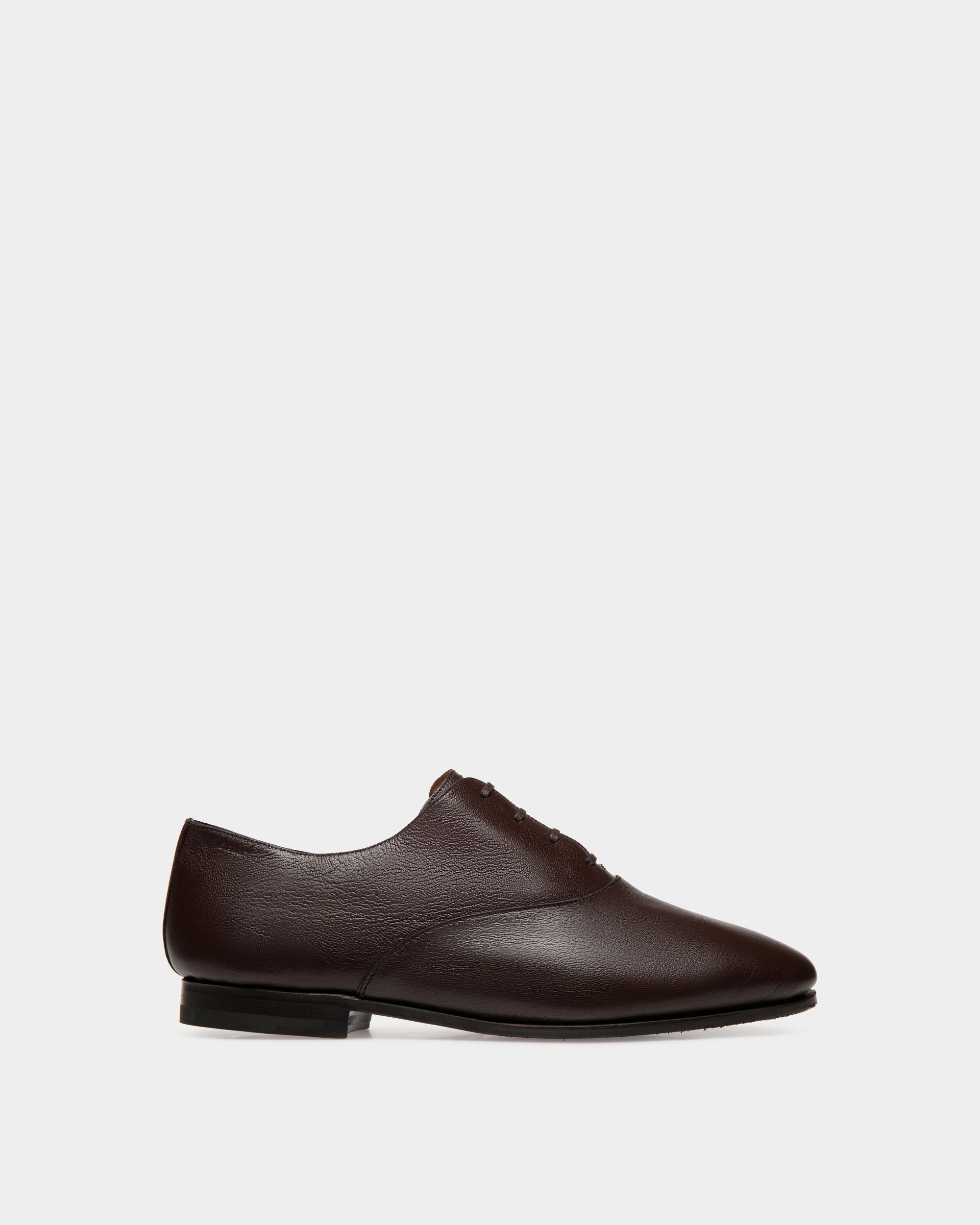 Plume Oxford-Schuh Aus Genarbtem Leder In Braun - Herren - Bally - 01