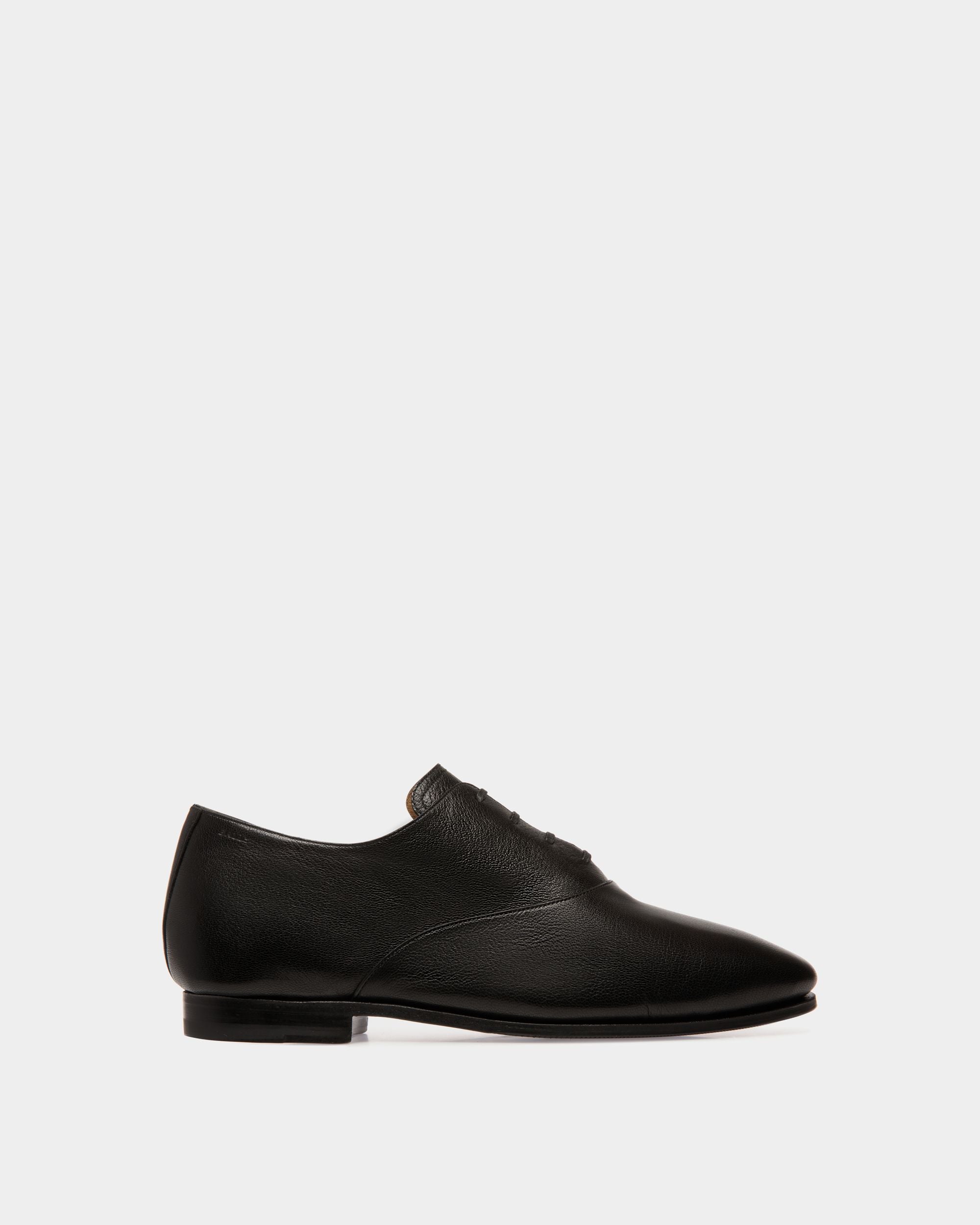 Plume Oxford-Schuh Aus Genarbtem Leder In Schwarz - Herren - Bally - 01