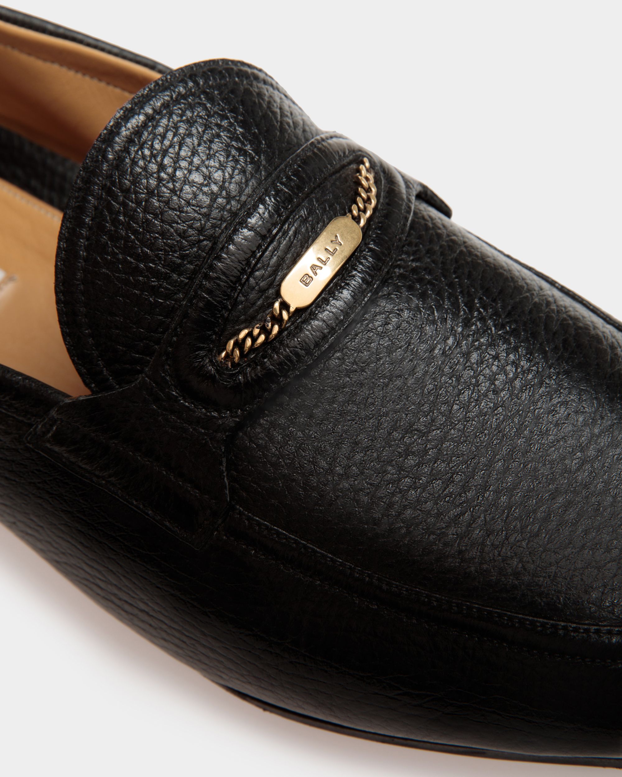 Pesek Loafer Aus Leder In Schwarz - Herren - Bally - 05
