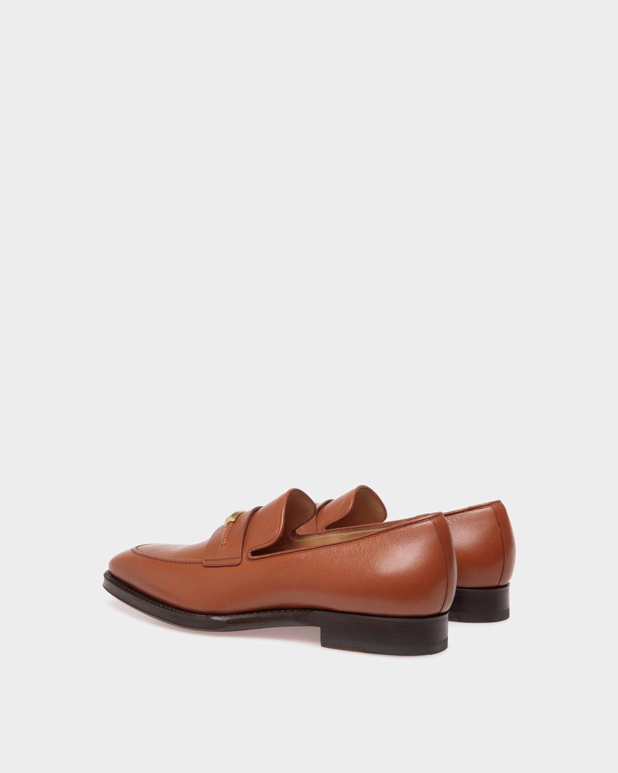 Scribe Loafer In Brown Leather - Herren - Bally - 03