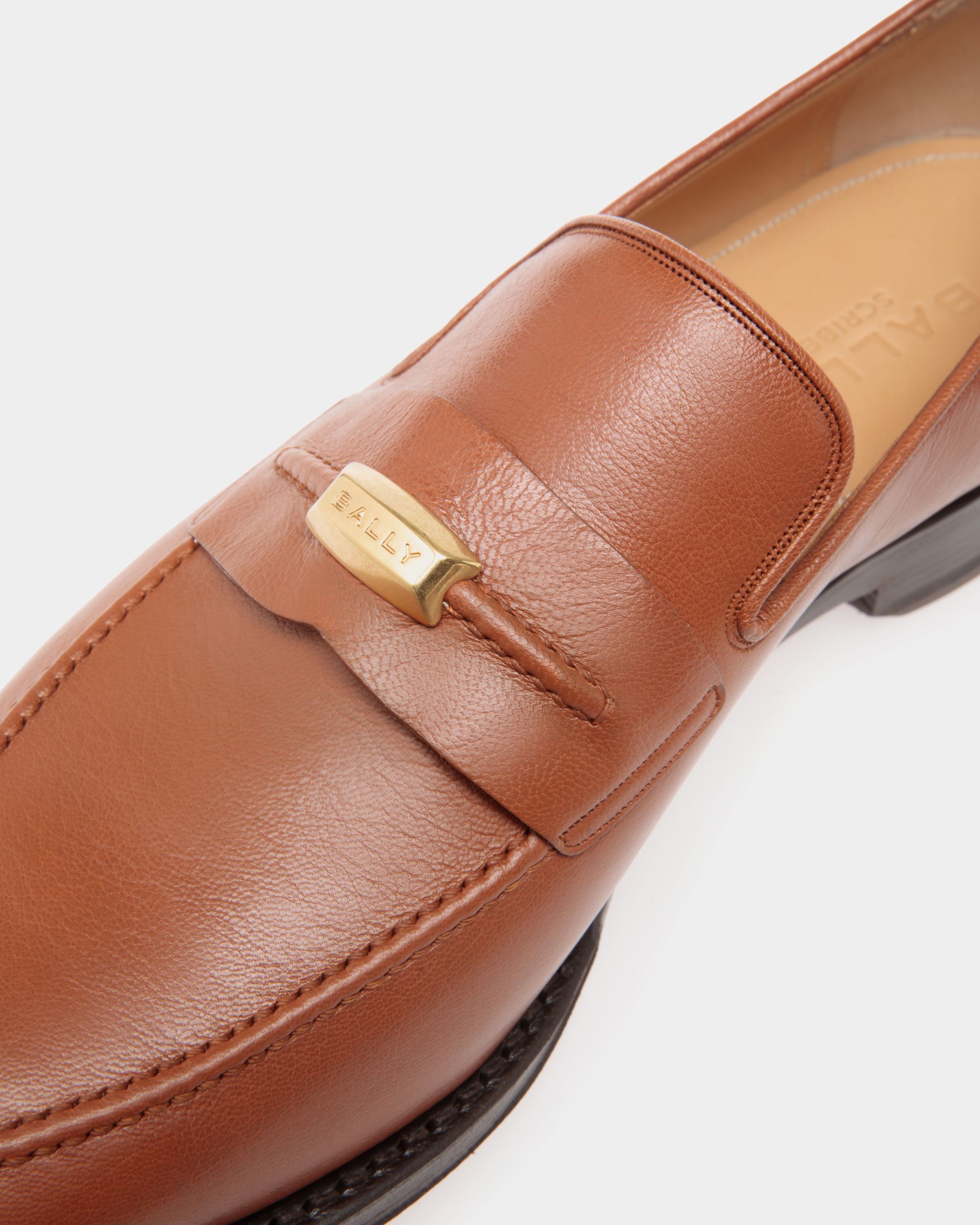 Scribe Loafer In Brown Leather - Herren - Bally - 05