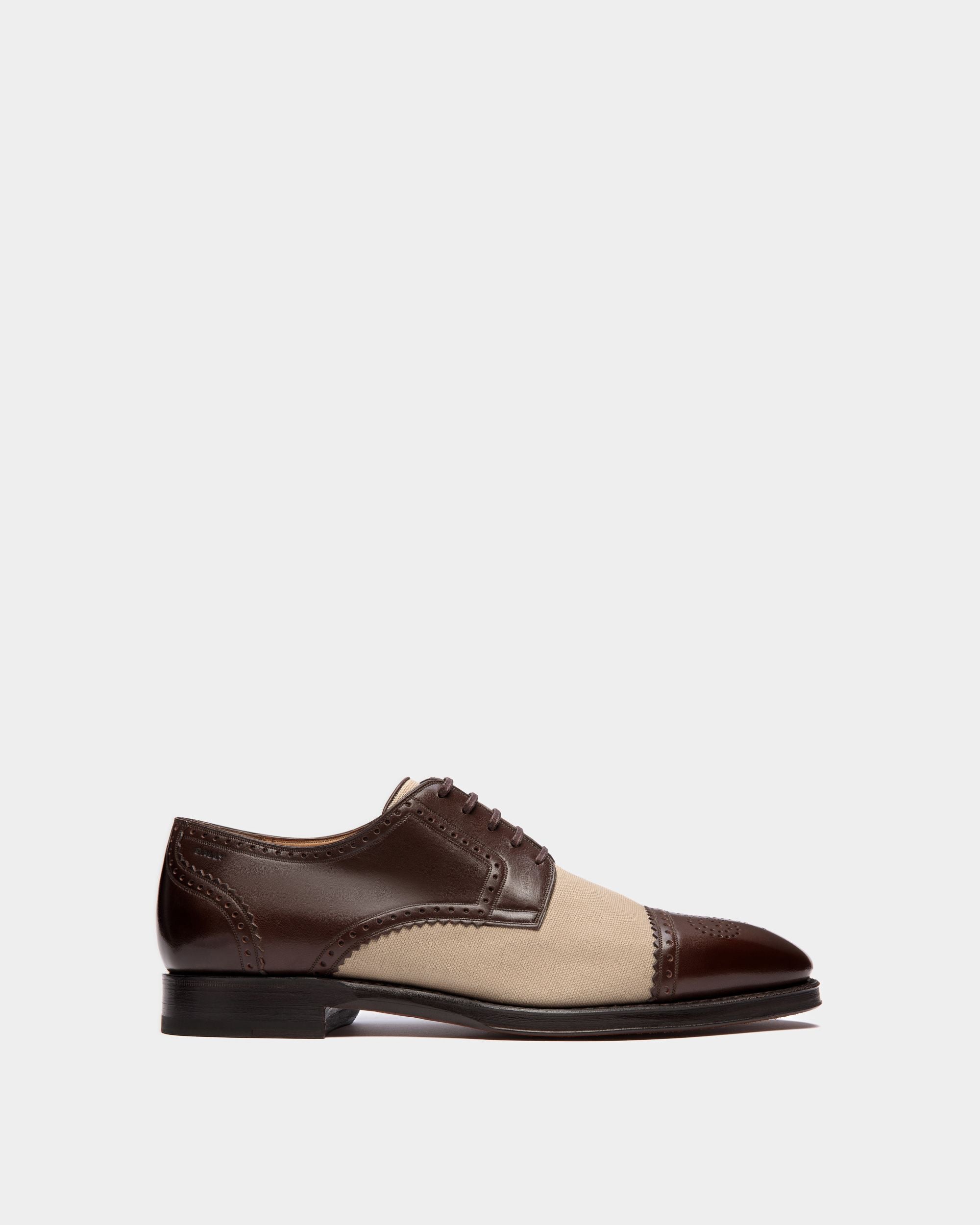 Scribe Derby-Schuh Aus Leder Und Stoff - Herren - Bally - 01
