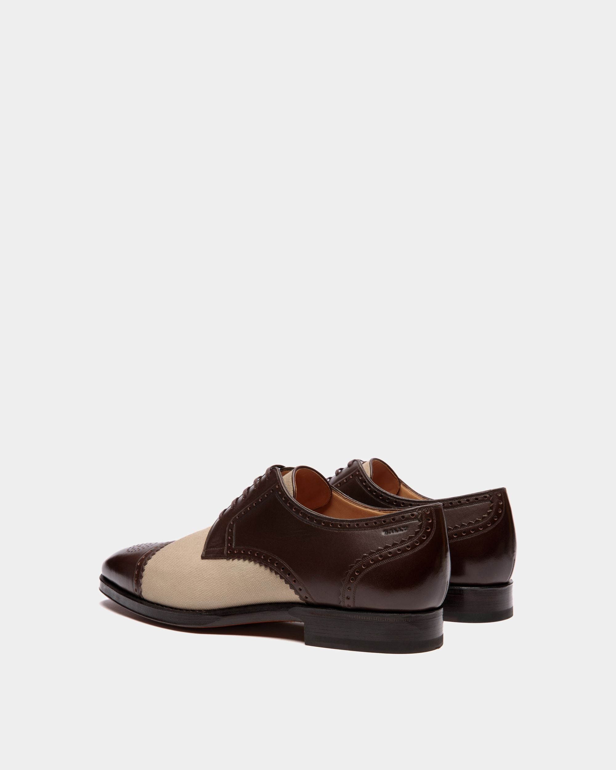 Scribe Derby-Schuh Aus Leder Und Stoff - Herren - Bally - 03