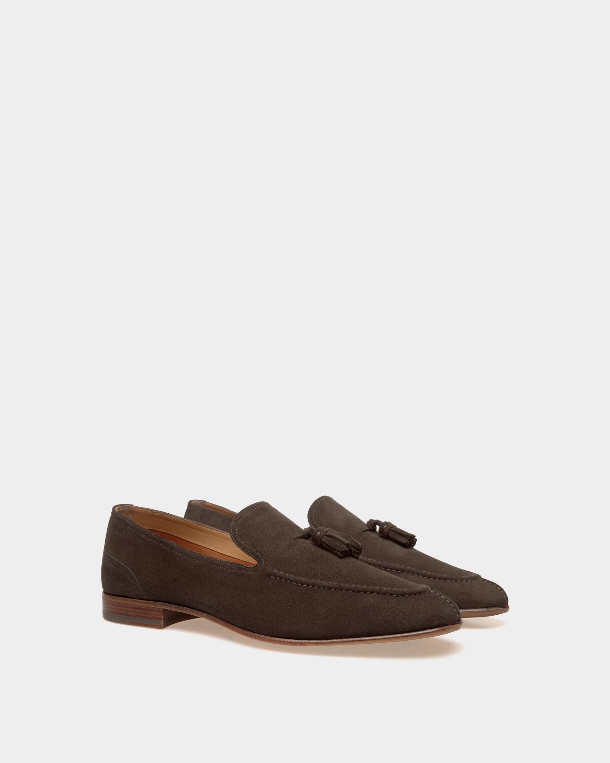 Suisse Loafer Aus Veloursleder - Herren - Bally - 02