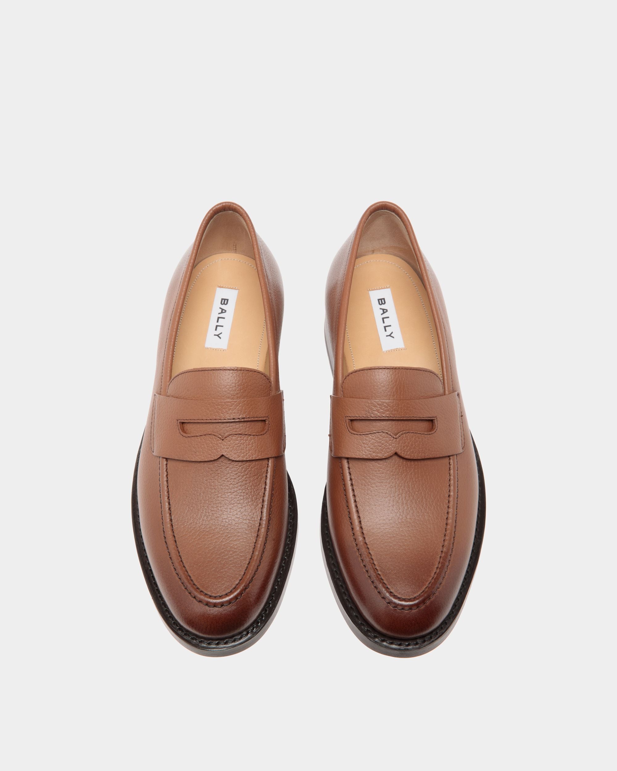 Schoenen Loafer In Brown Leather - Herren - Bally - 04