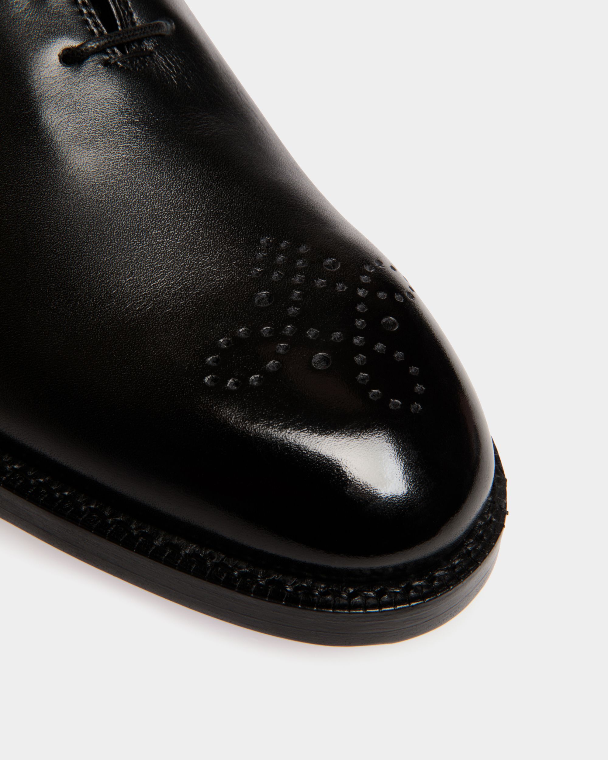Schoenen Oxford-Schuh Aus Leder In Schwarz - Herren - Bally - 05