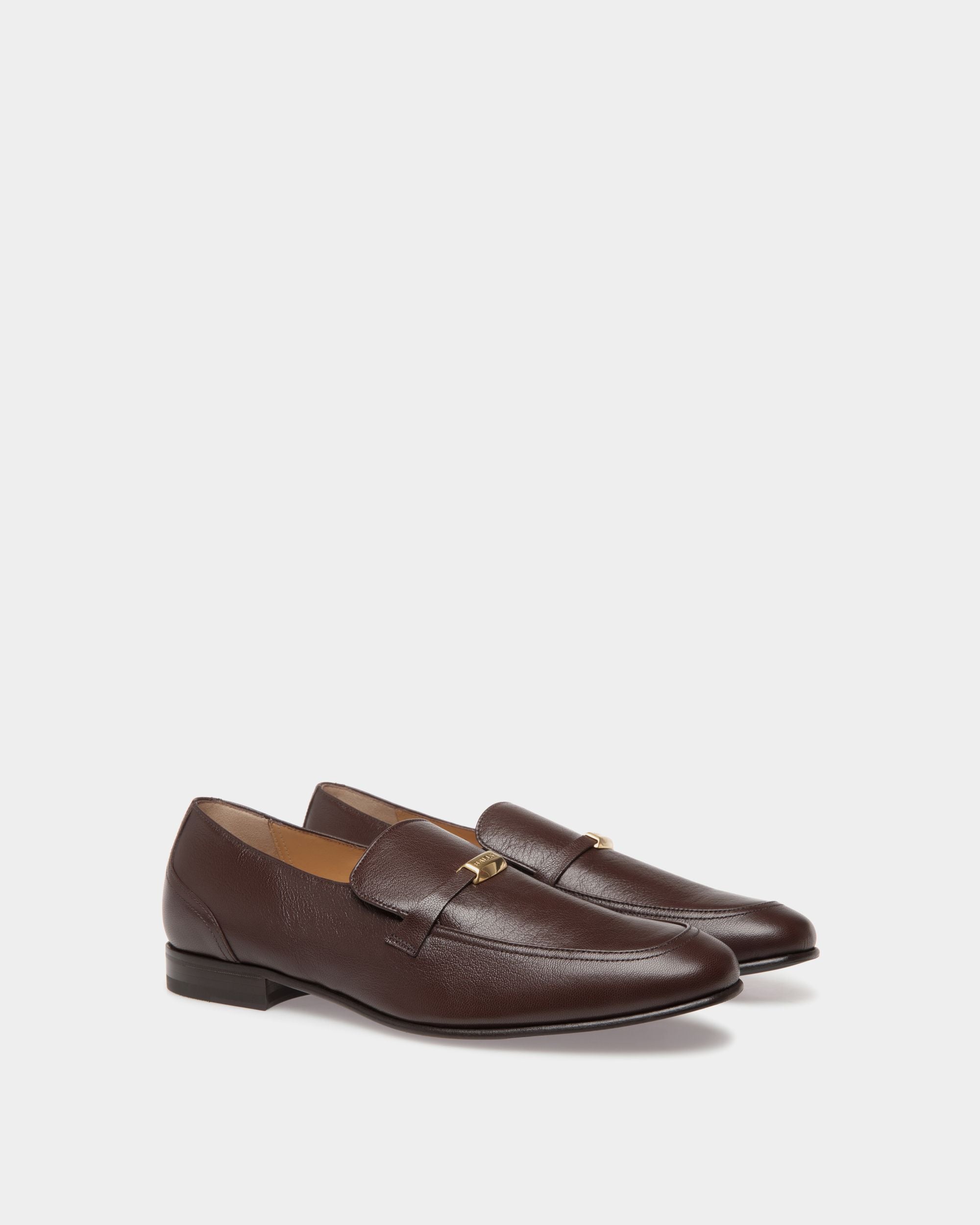 Loafer In Brown Leather - Herren - Bally - 02