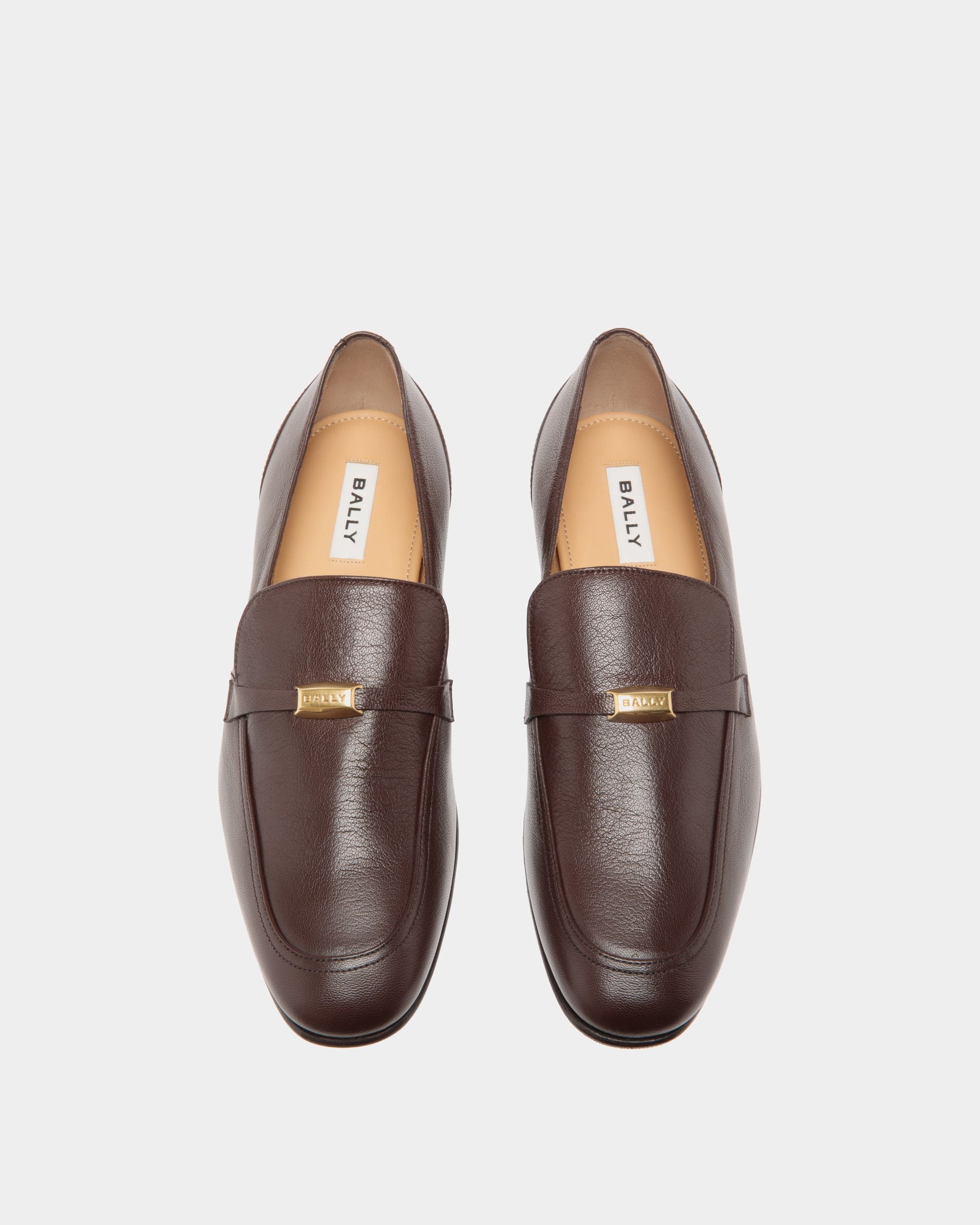 Loafer In Brown Leather - Herren - Bally - 04