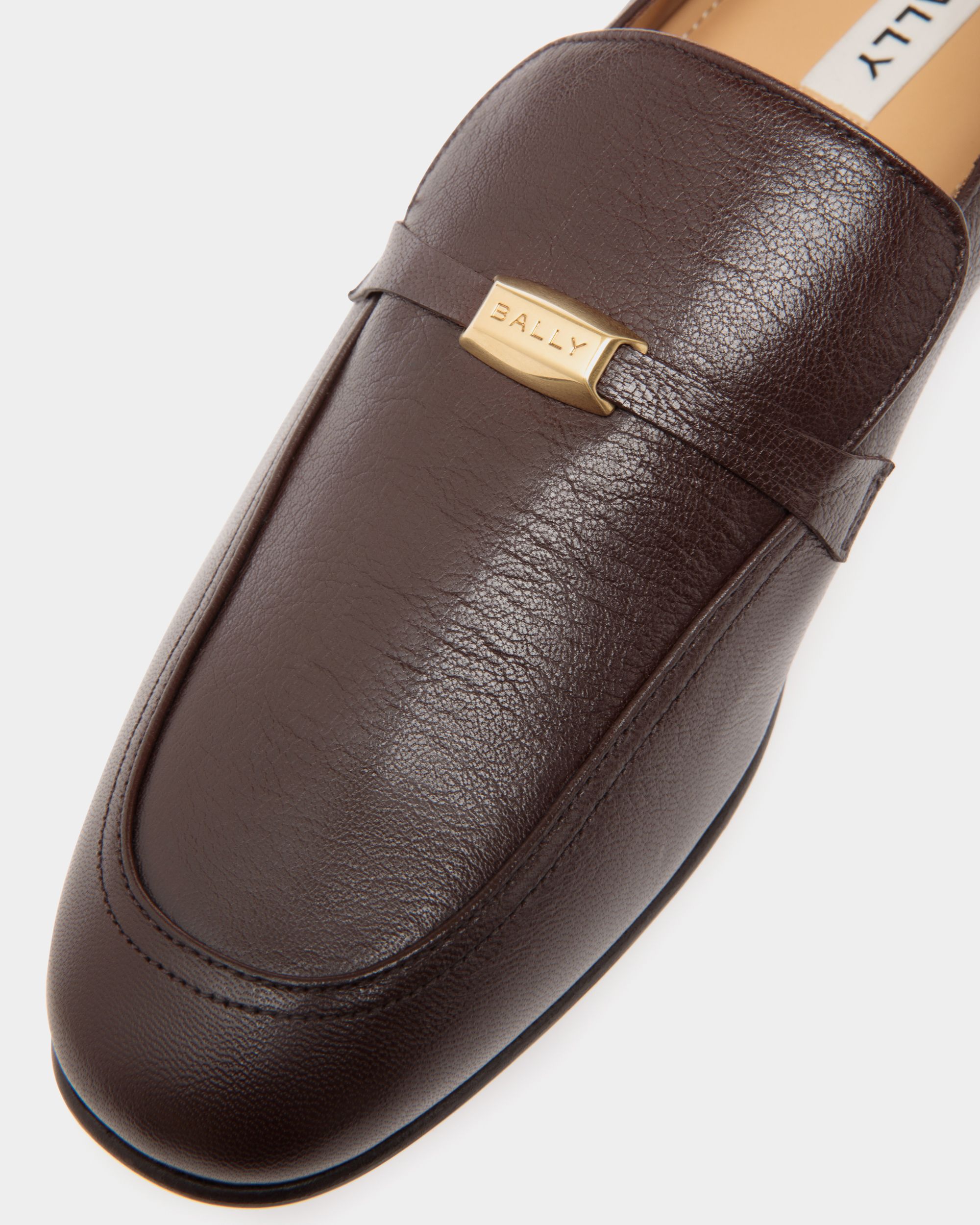 Loafer In Brown Leather - Herren - Bally - 05