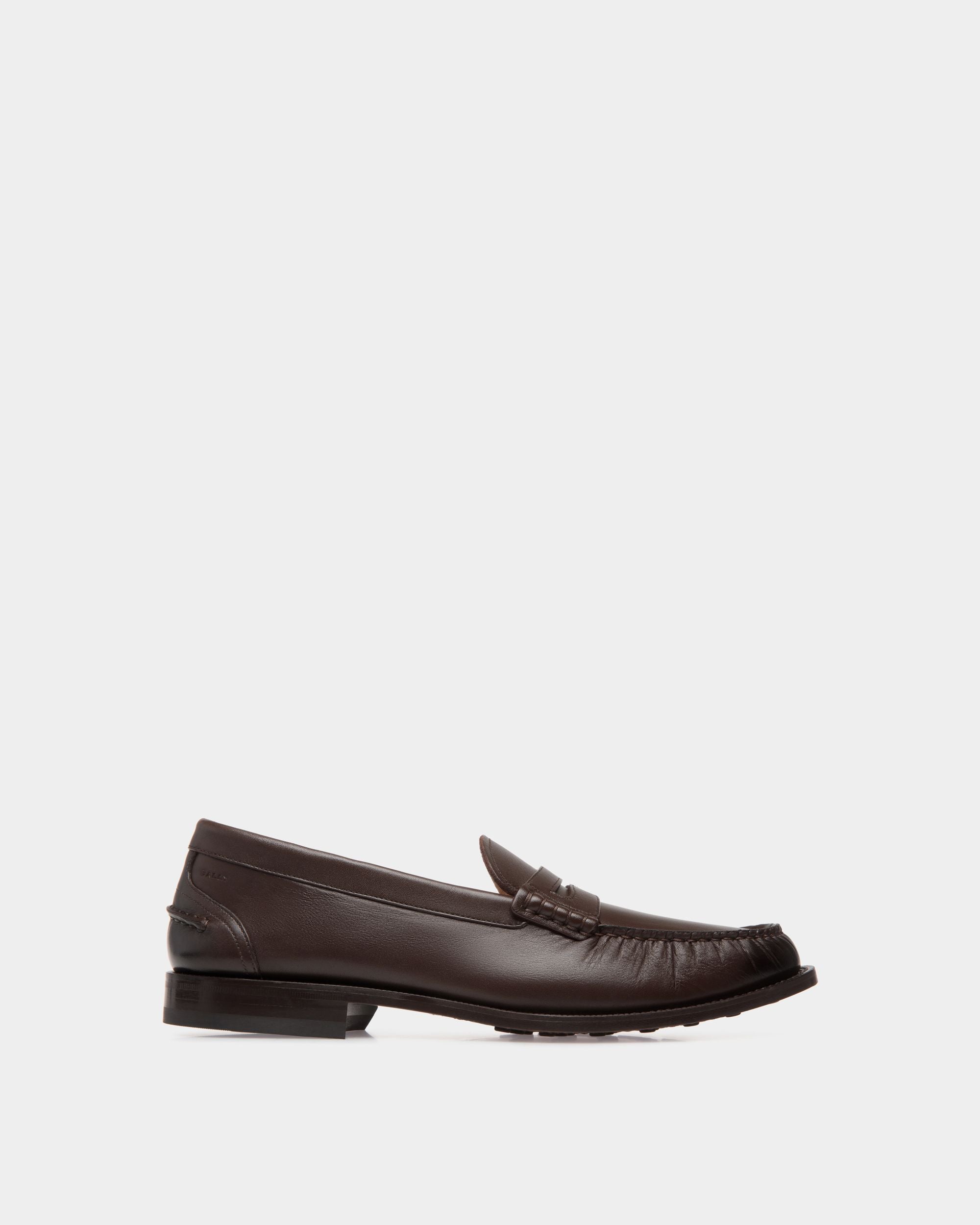 Oregon Moccassins In Brown Leather - Herren - Bally - 01