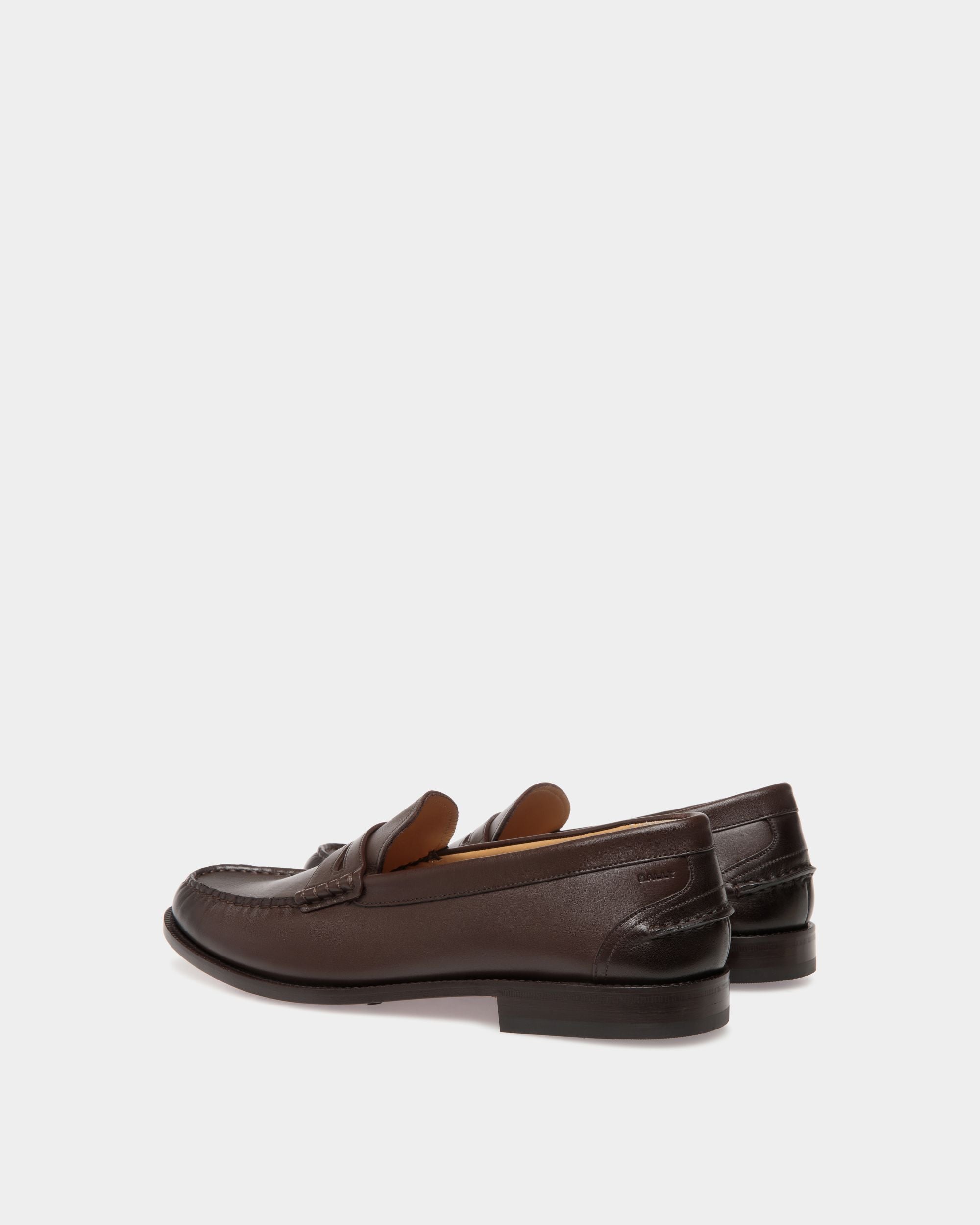 Oregon Moccassins In Brown Leather - Herren - Bally - 03