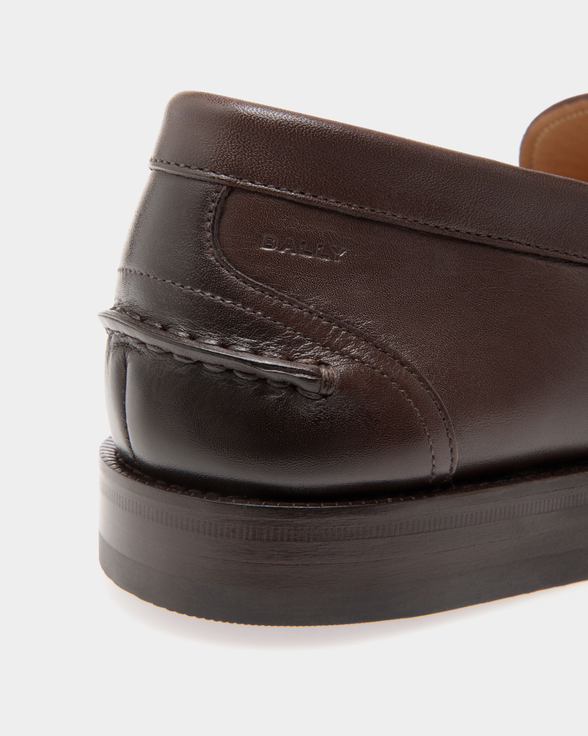 Oregon Moccassins In Brown Leather - Herren - Bally - 05