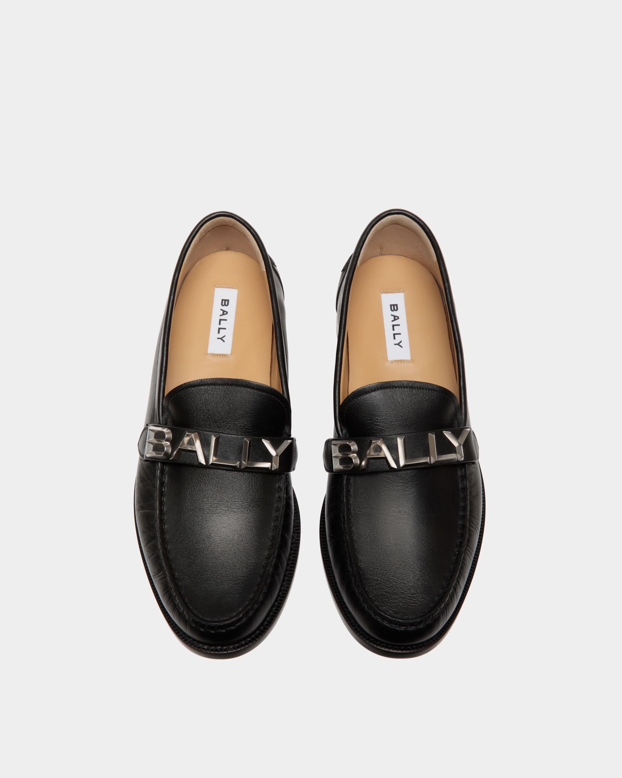 Oregon Moccassins In Black Leather - Herren - Bally - 04