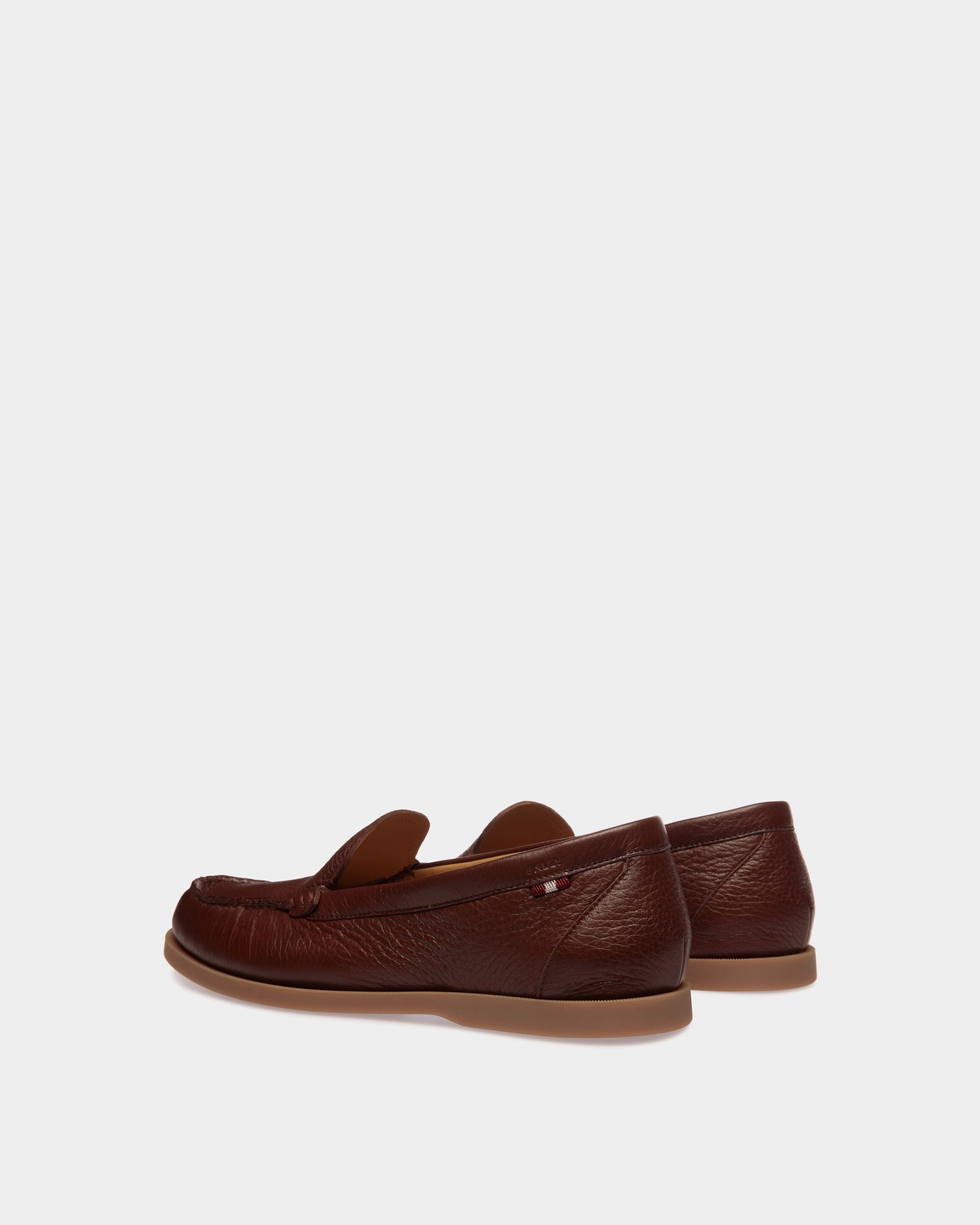 Nelson Loafer Aus Hirschleder In Braun - Herren - Bally - 03