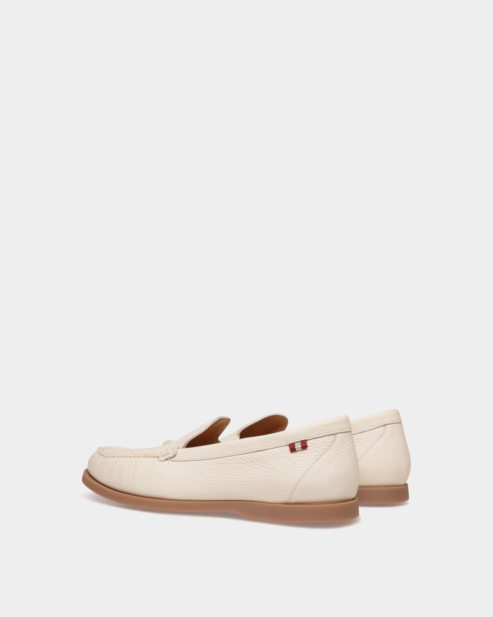 Nelson Loafer Aus Hirschleder In Bone - Herren - Bally - 04