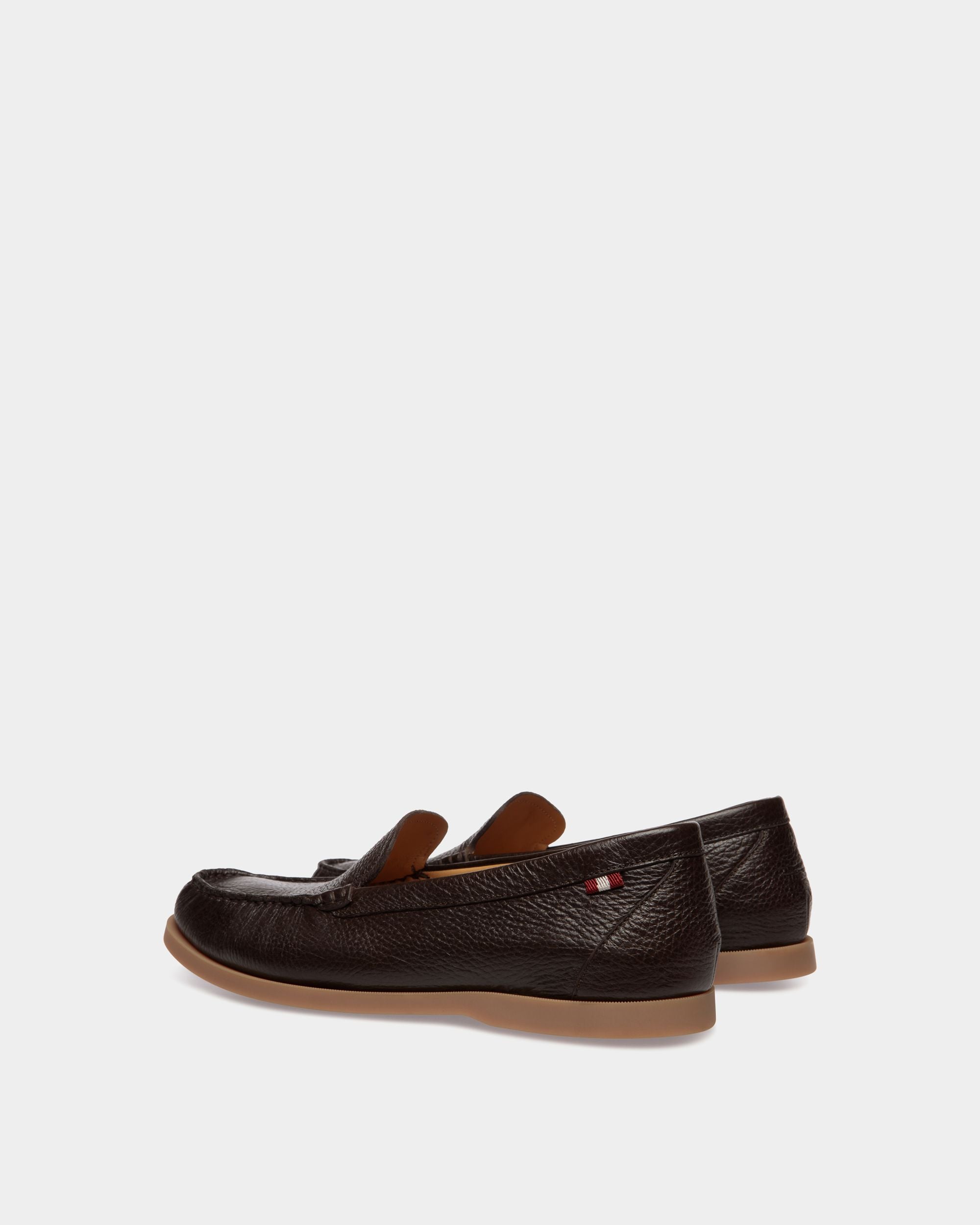 Nelson Loafer Aus Hirschleder In Braun - Herren - Bally - 03