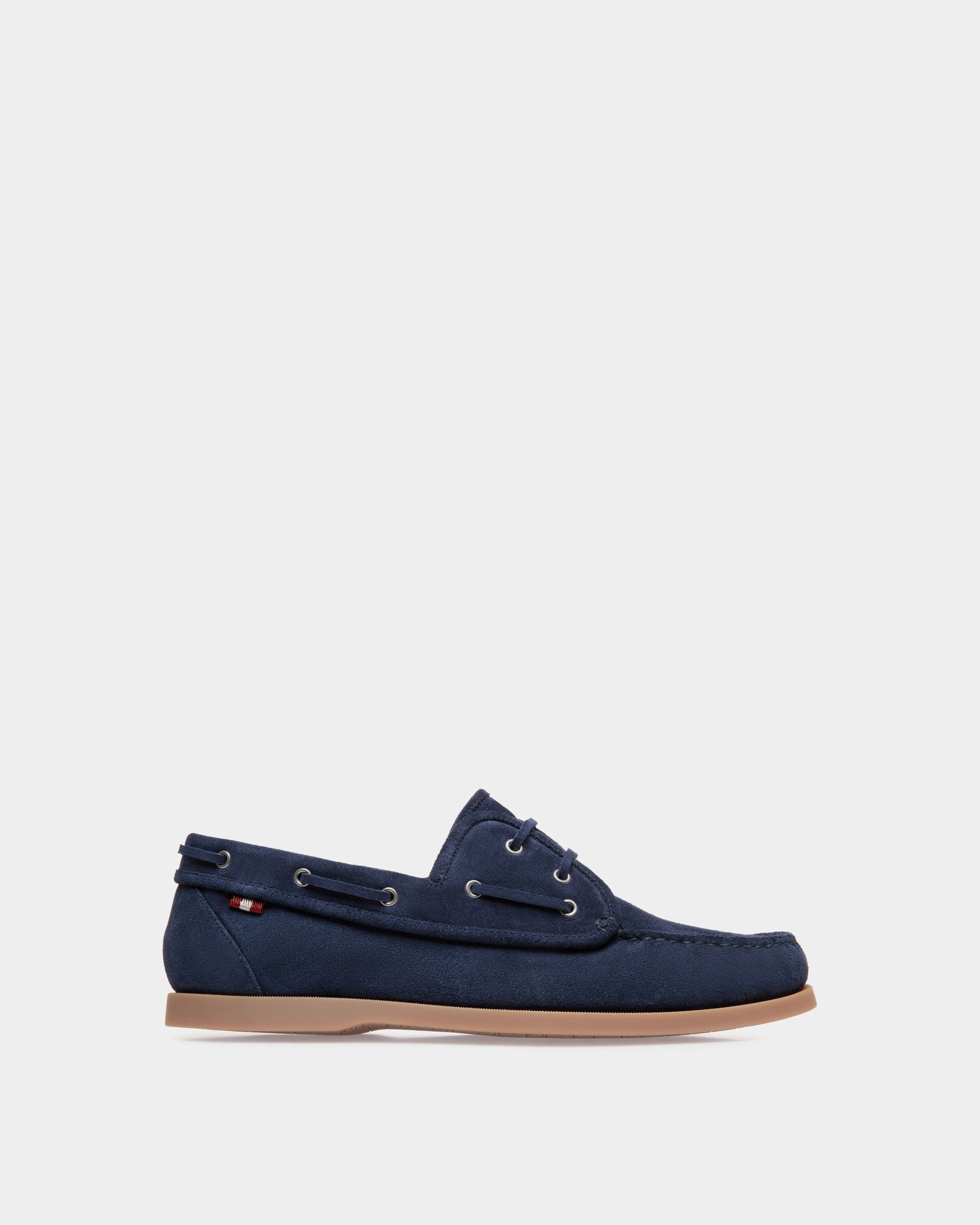 Nelson Moccassins In Blue Leather - Herren - Bally - 01