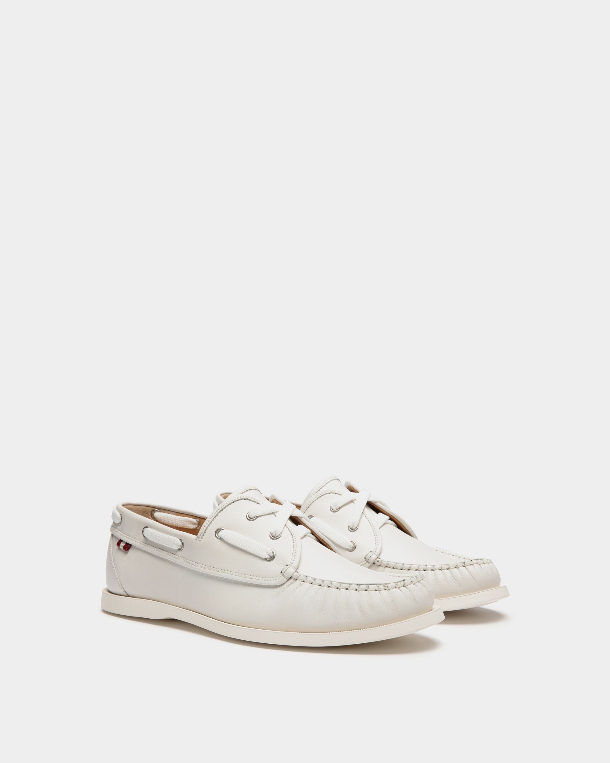 Nelson Loafer Aus Weißem Leder - Herren - Bally - 02