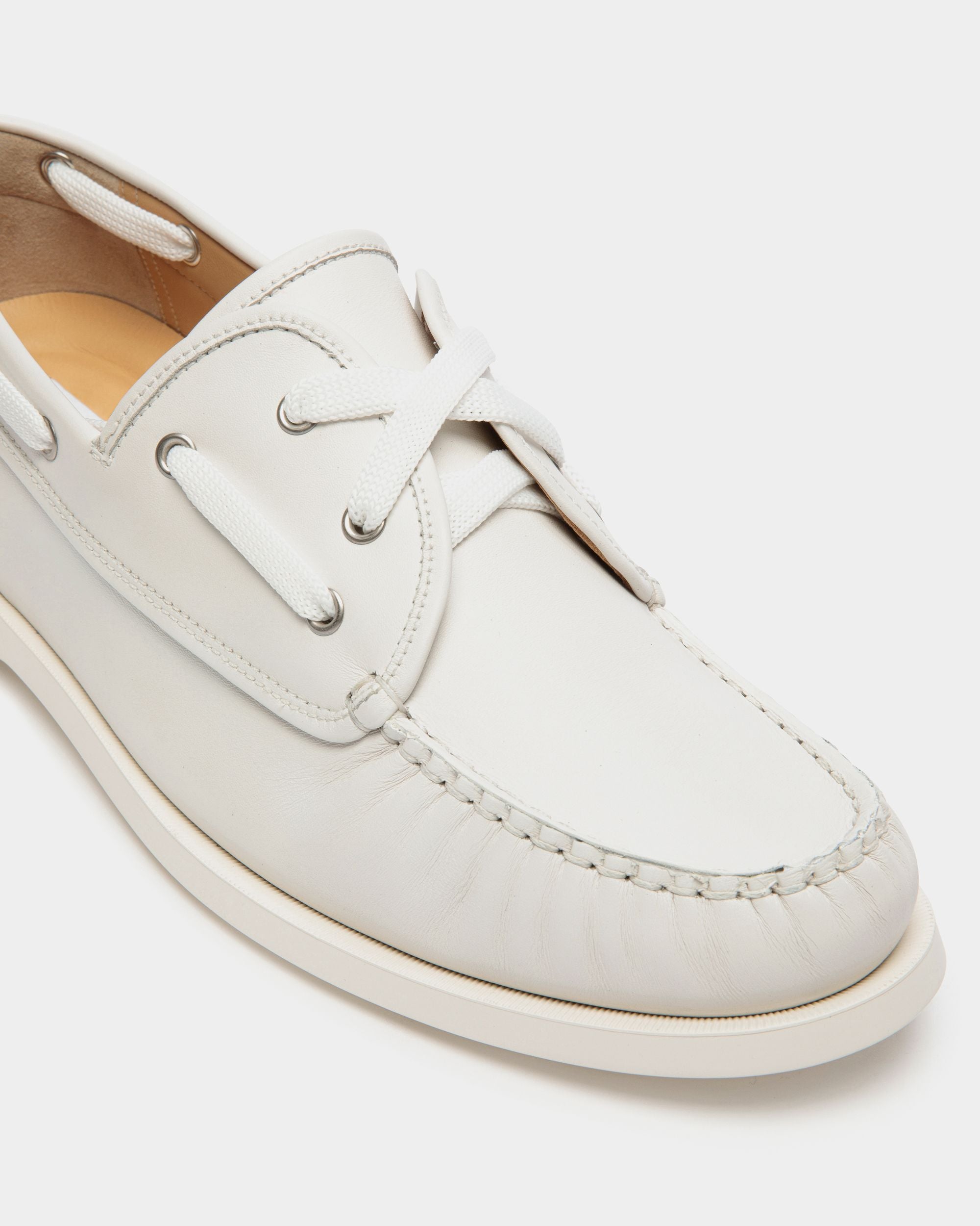 Nelson Loafer Aus Weißem Leder - Herren - Bally - 04