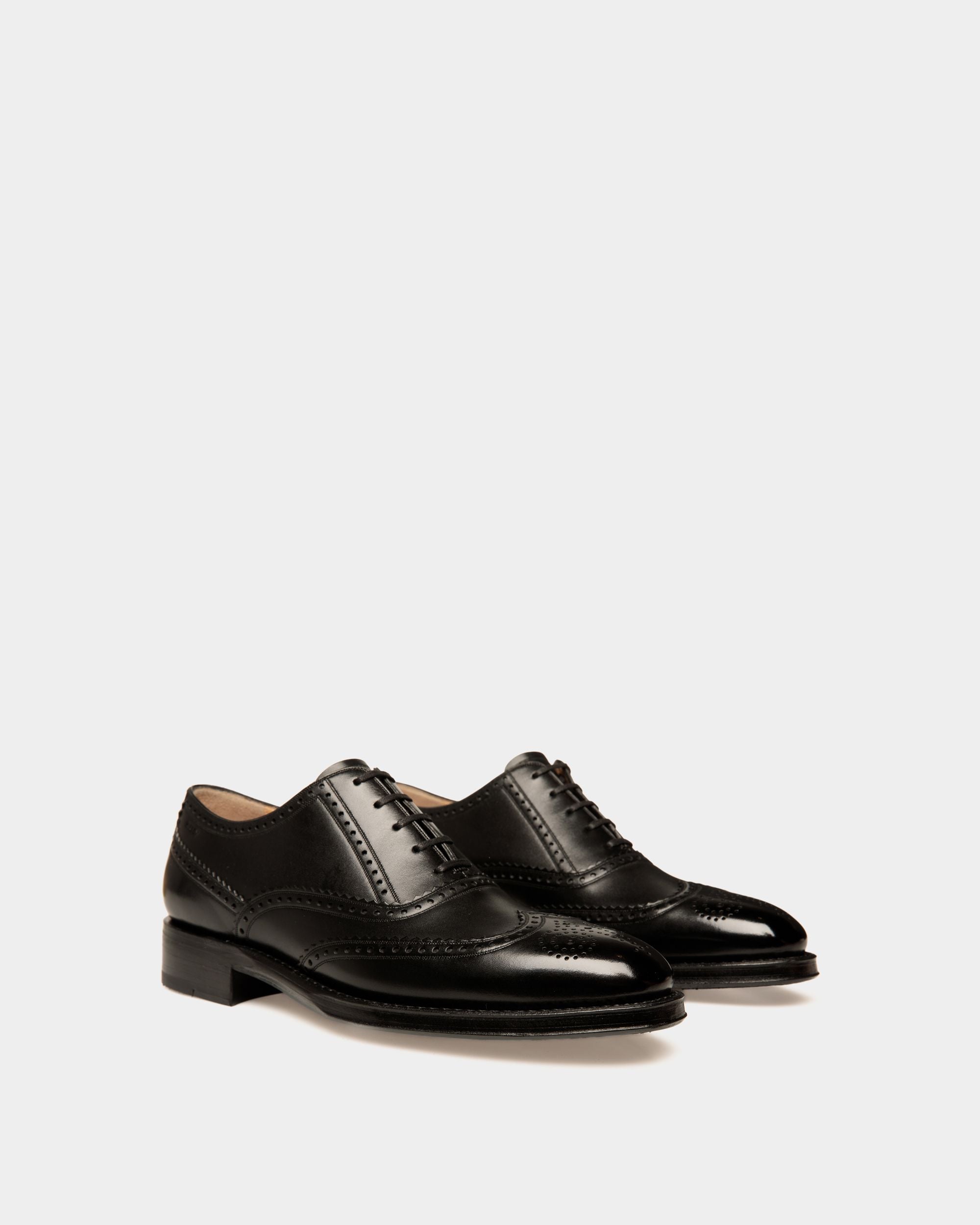 Scribe Un Oxford-Schuh Aus Leder In Schwarz - Herren - Bally - 02