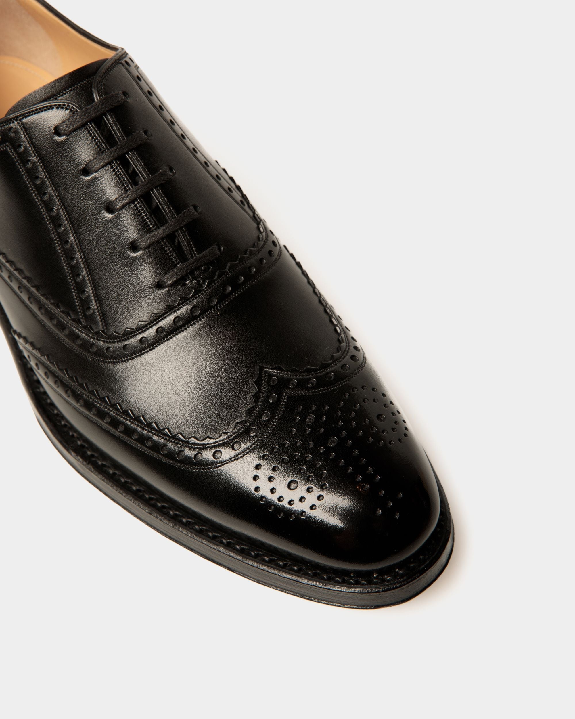Scribe Un Oxford-Schuh Aus Leder In Schwarz - Herren - Bally - 04