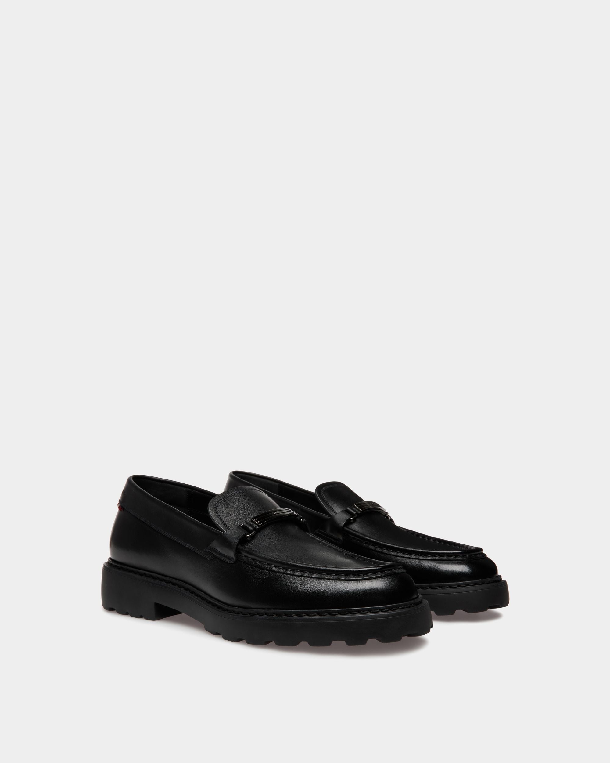 Gusto Loafer Aus Leder In Schwarz - Herren - Bally - 03