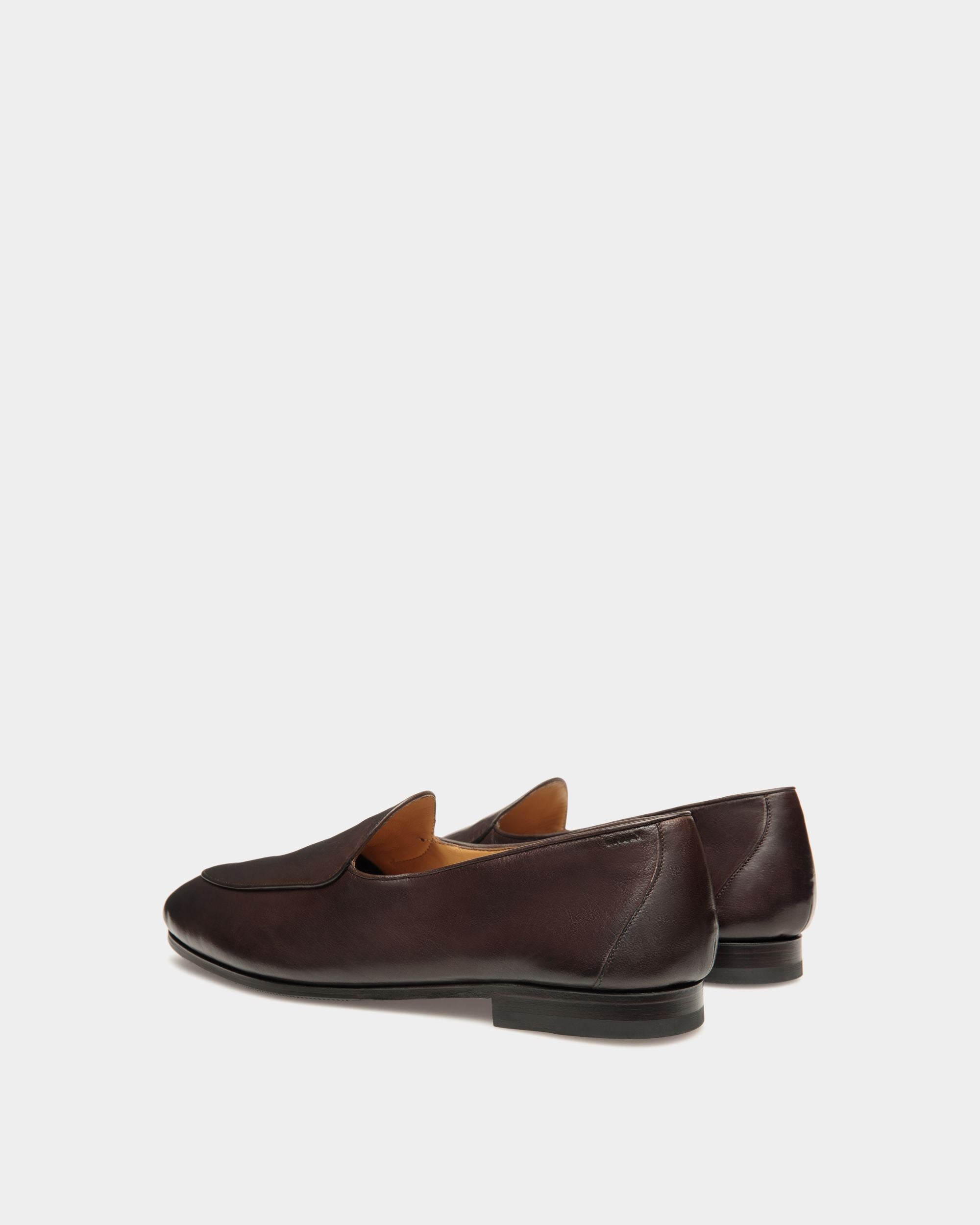 Plume Loafer Aus Leder In Ebenholz - Herren - Bally - 04