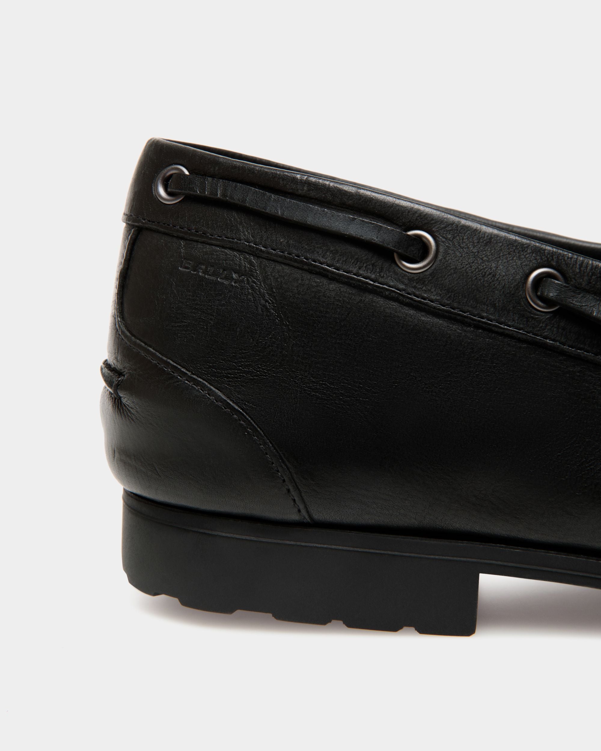 Loafer Plume Aus Leder In Schwarz - Herren - Bally - 06