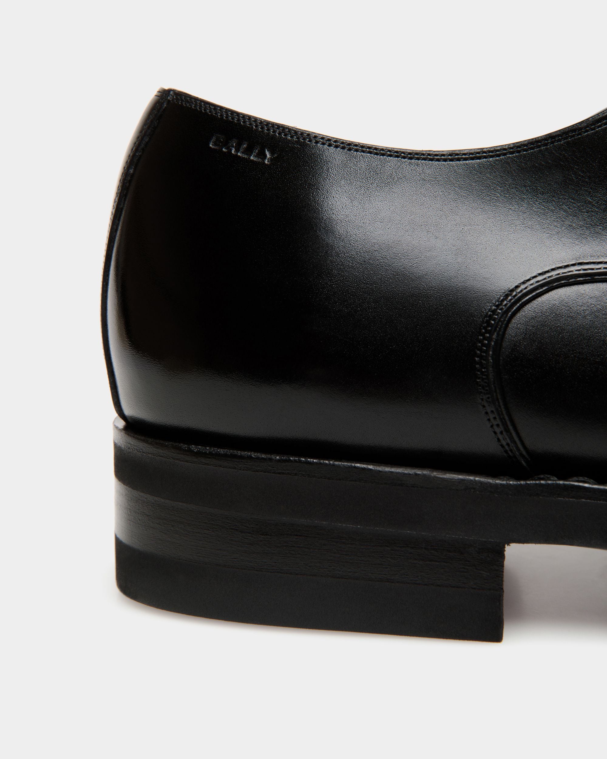 Scribe Un Derby-Schuh Aus Leder In Schwarz - Herren - Bally - 06