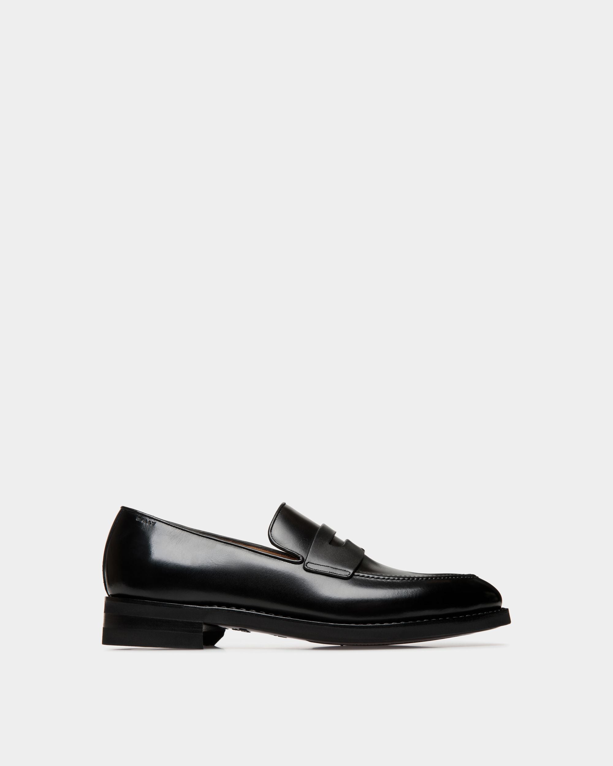 Scribe Un Loafer Aus Schwarzem Leder - Herren - Bally - 01