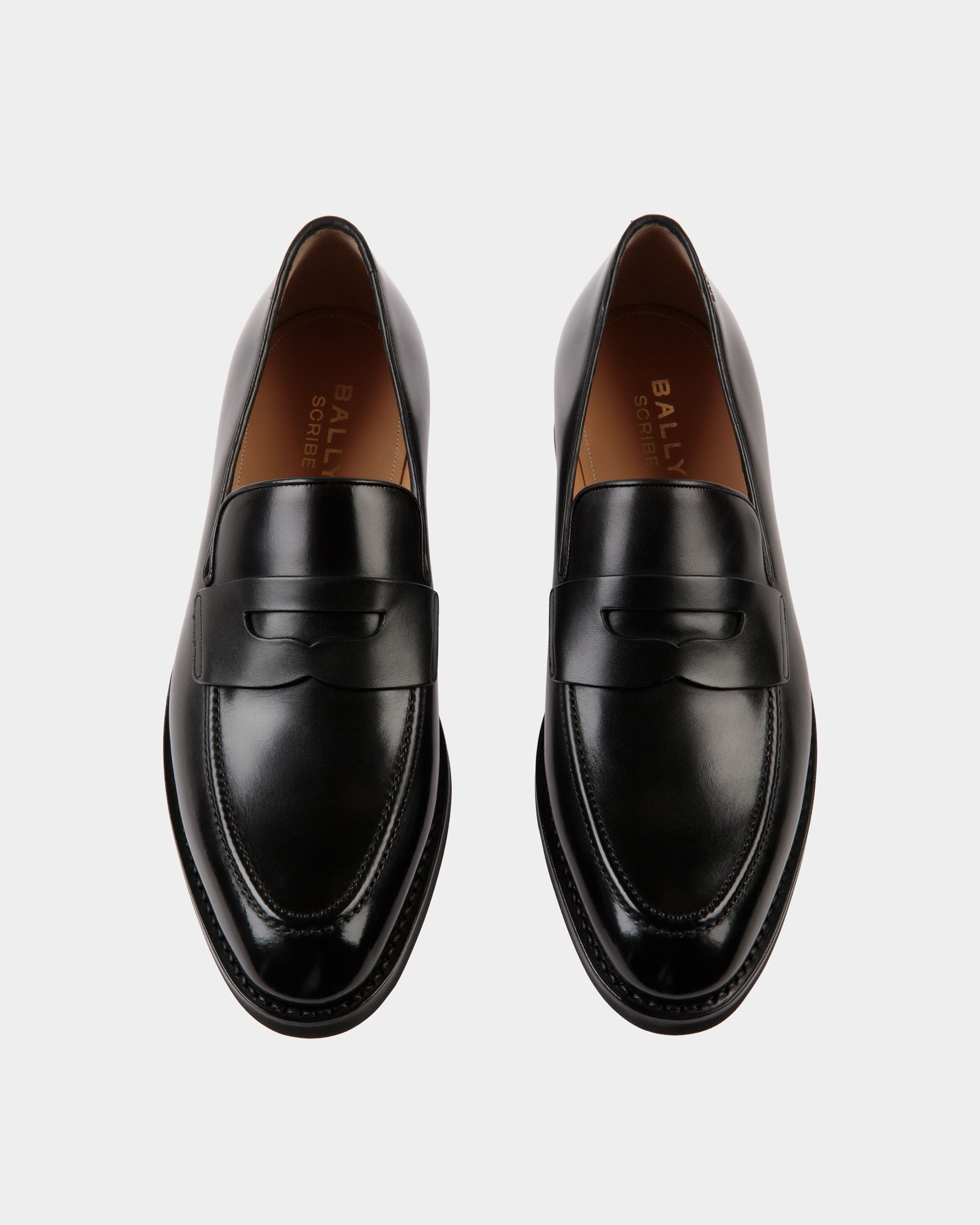 Scribe Un Loafer Aus Schwarzem Leder - Herren - Bally - 03