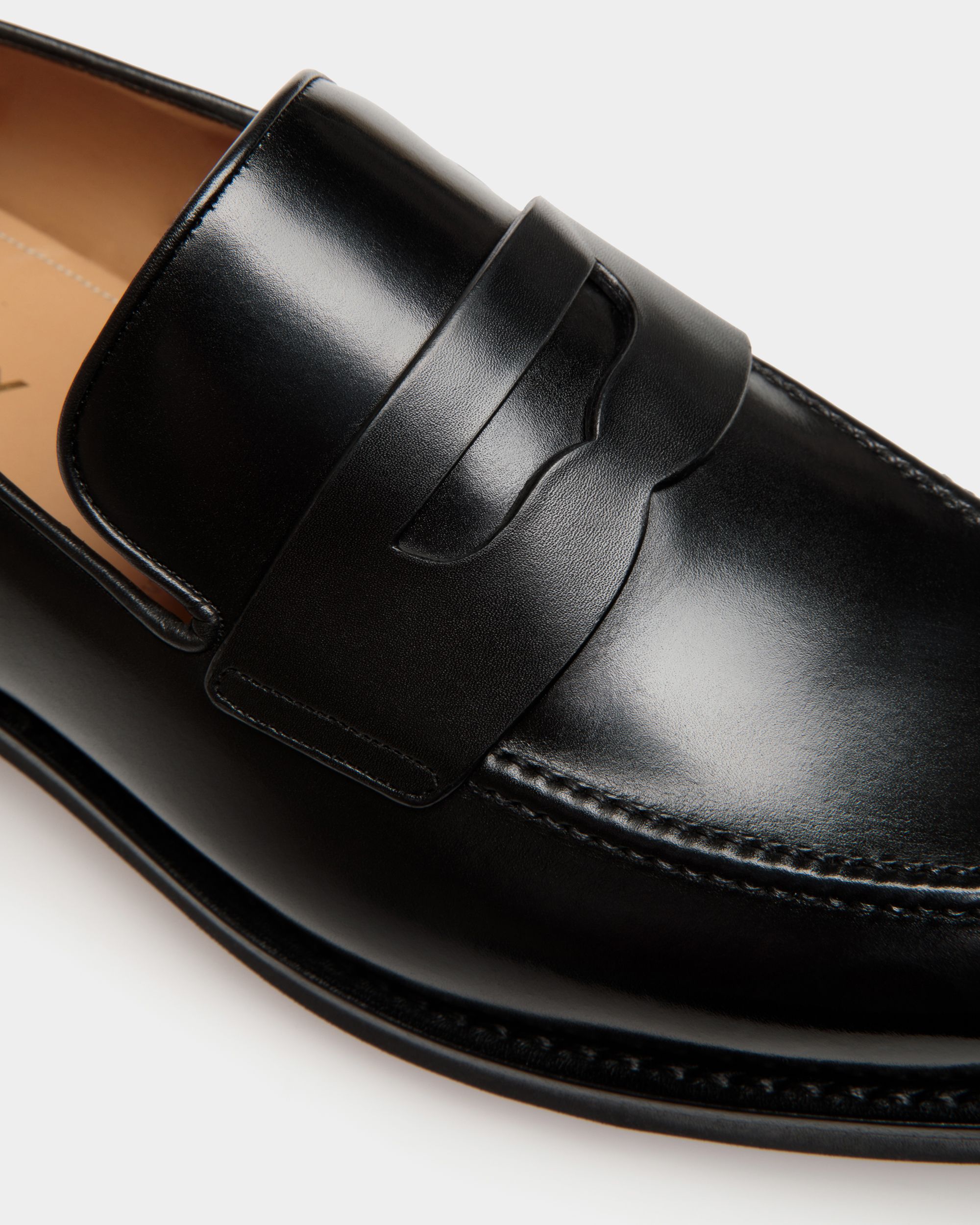 Scribe Un Loafer Aus Schwarzem Leder - Herren - Bally - 05