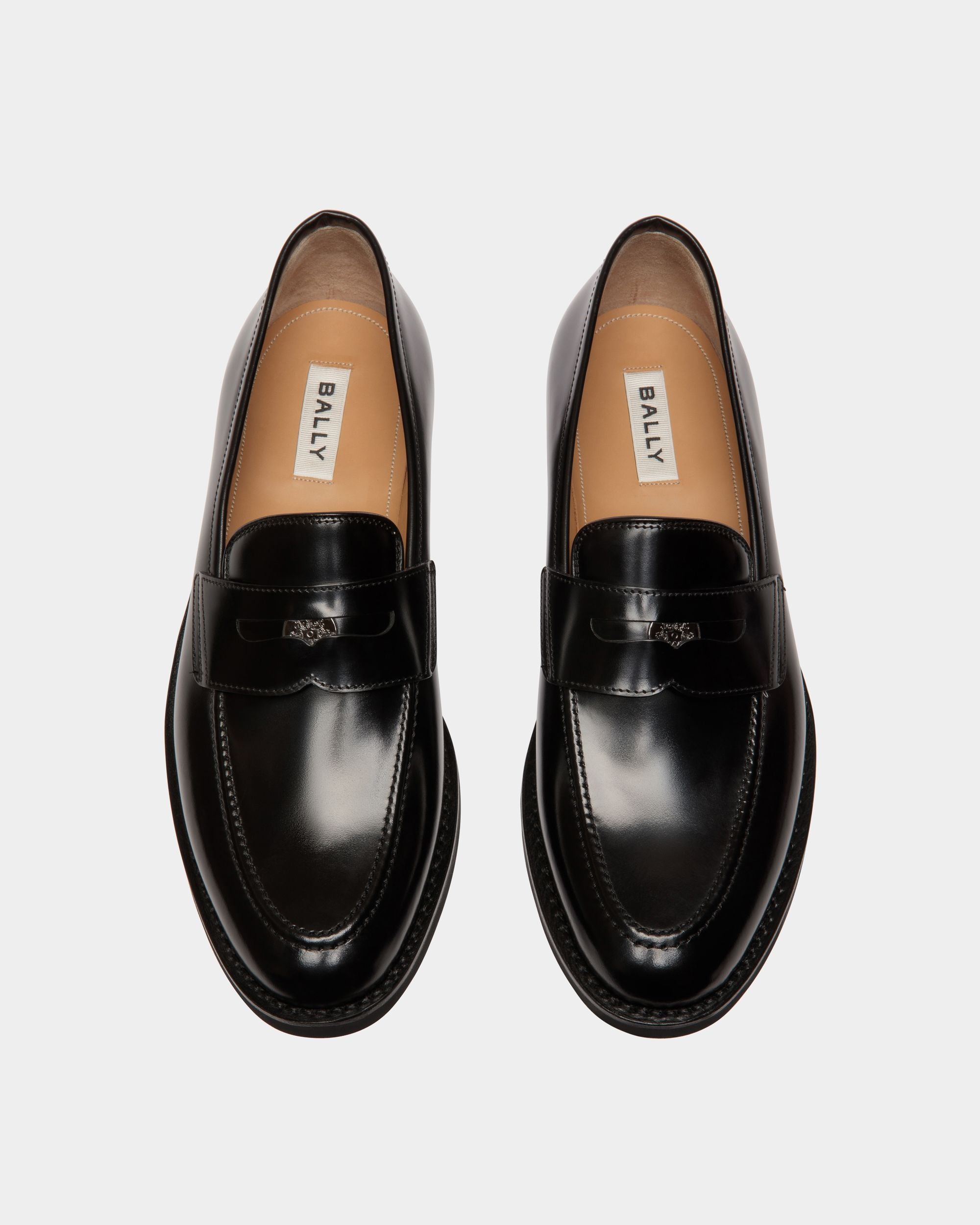 Schoenen Loafer Aus Leder In Schwarz - Herren - Bally - 04