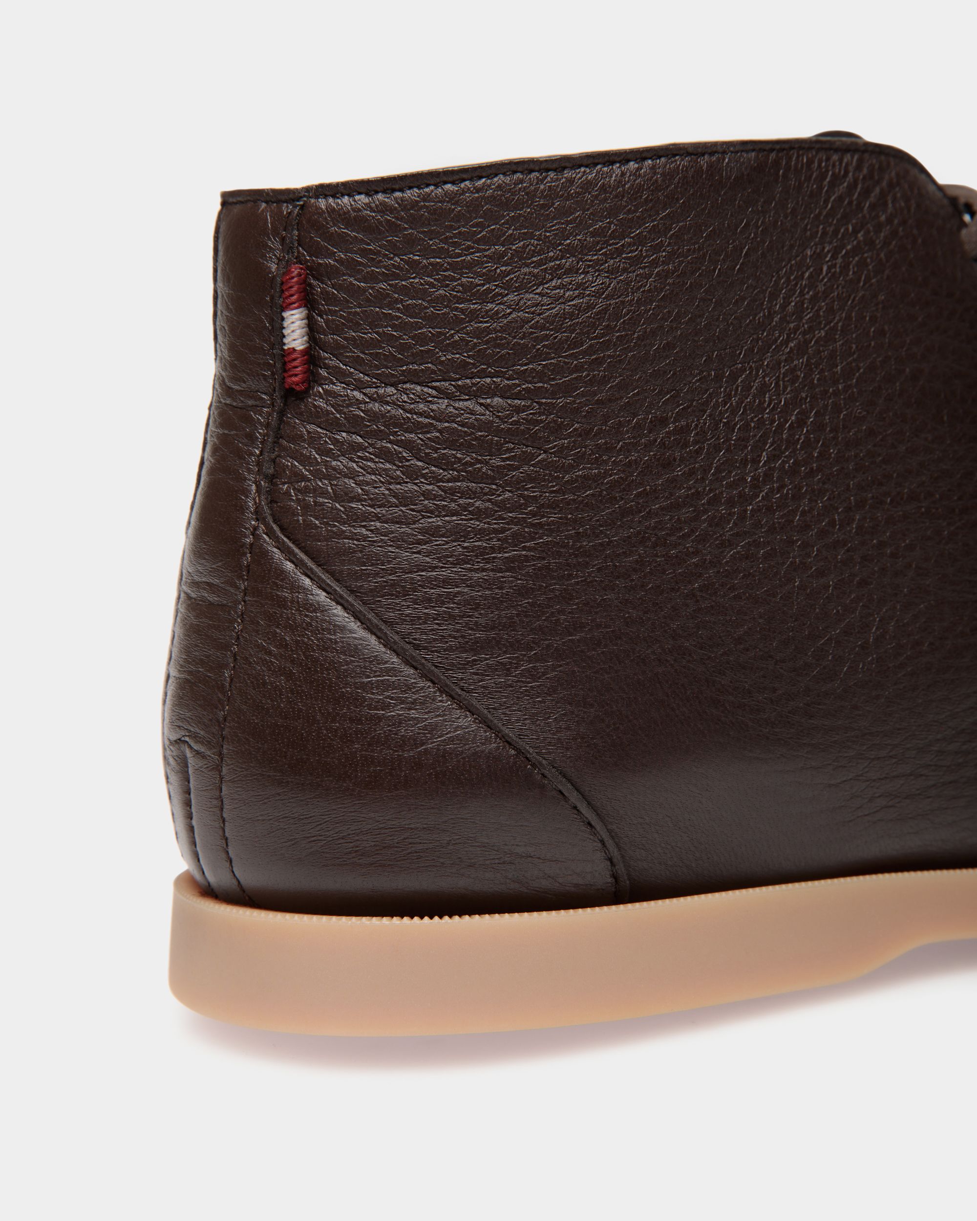 Nelson Bootie Aus Hirschleder In Ebenholzschwarz - Herren - Bally - 06